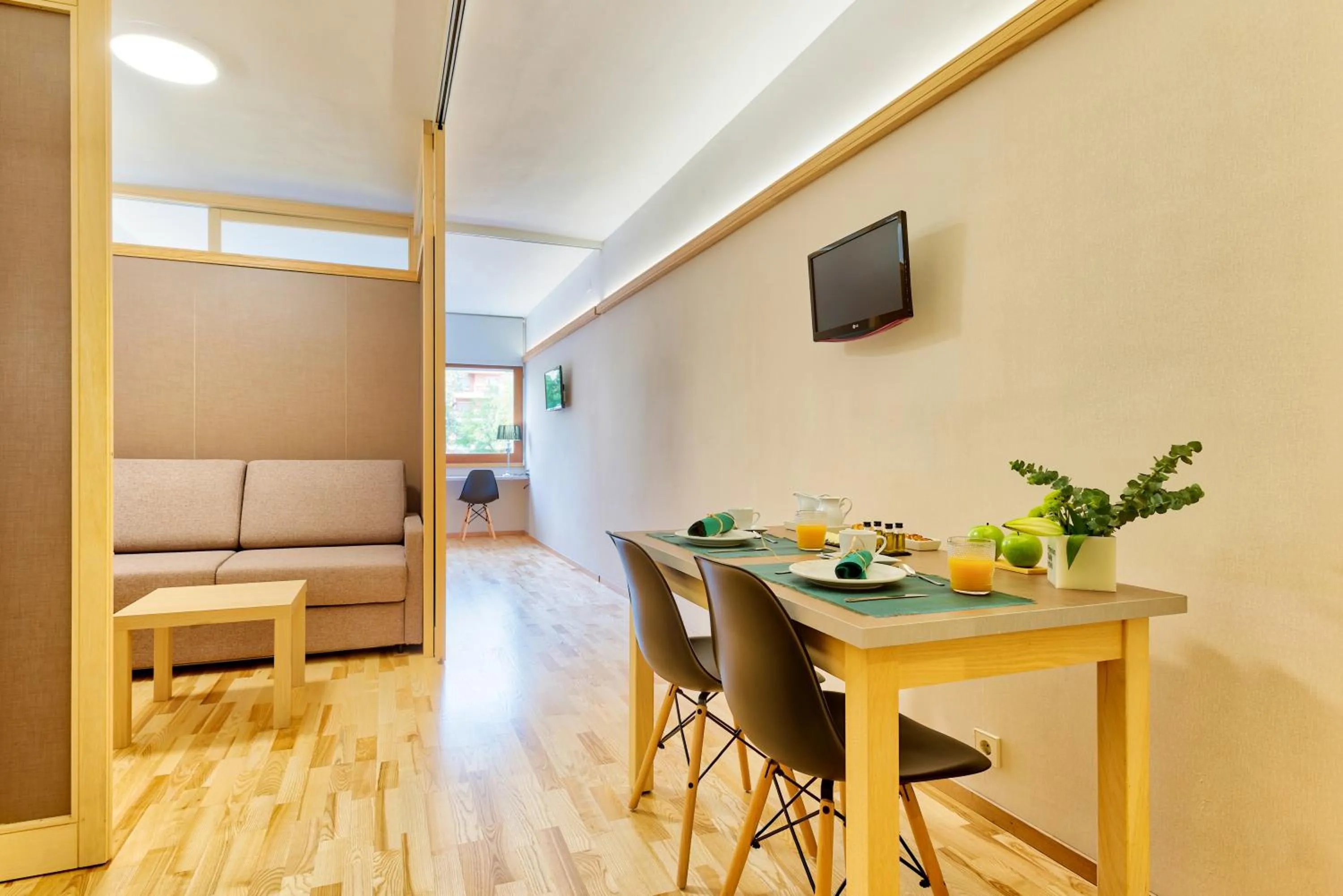 Living room in Bonanova Suite