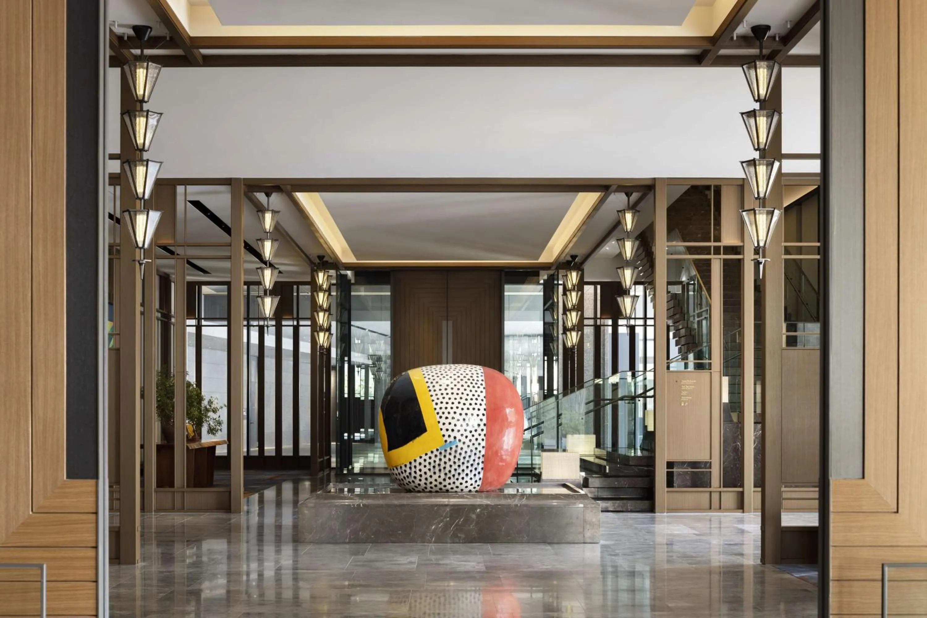 Lobby or reception in Waldorf Astoria Osaka