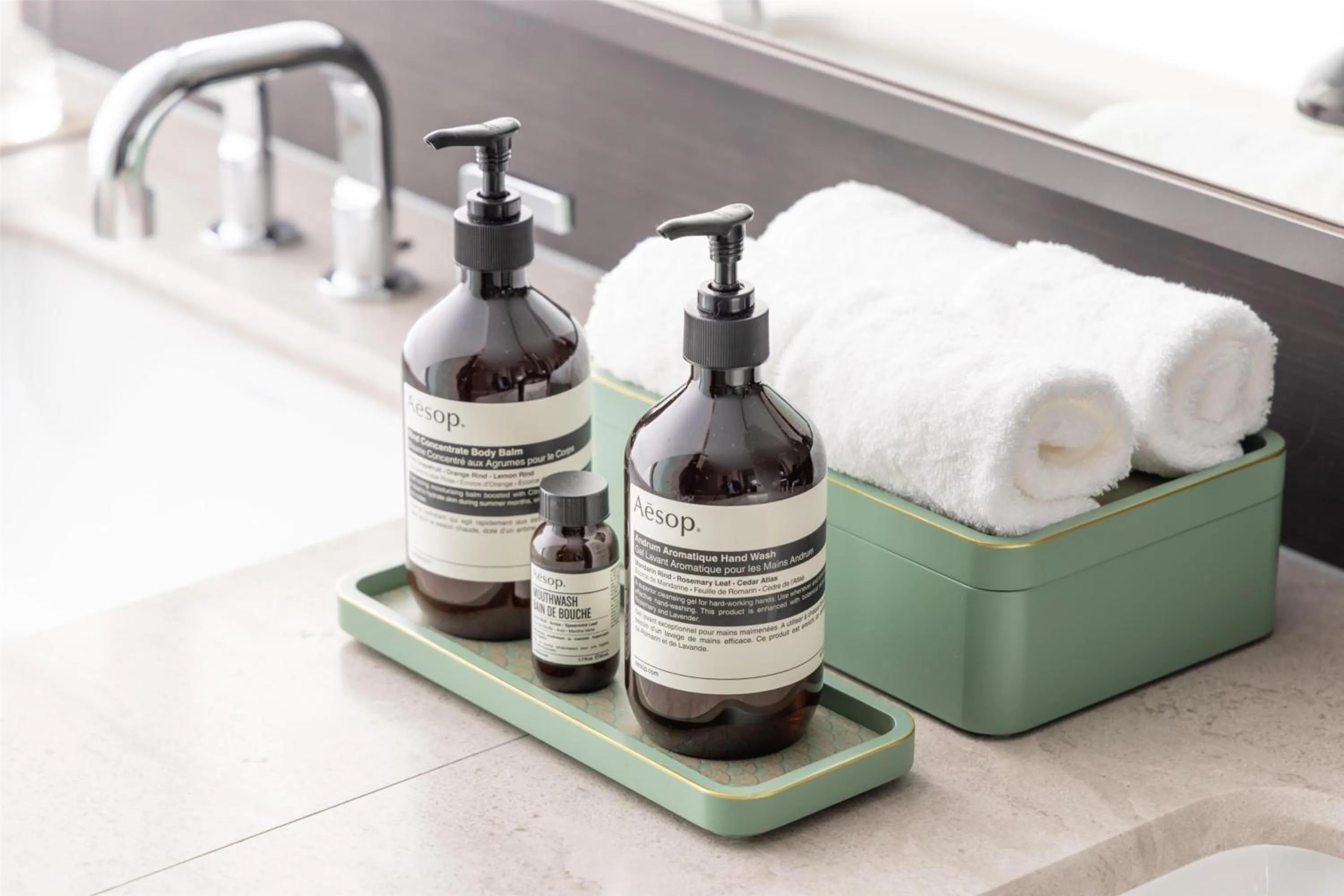 Bathroom in Waldorf Astoria Osaka