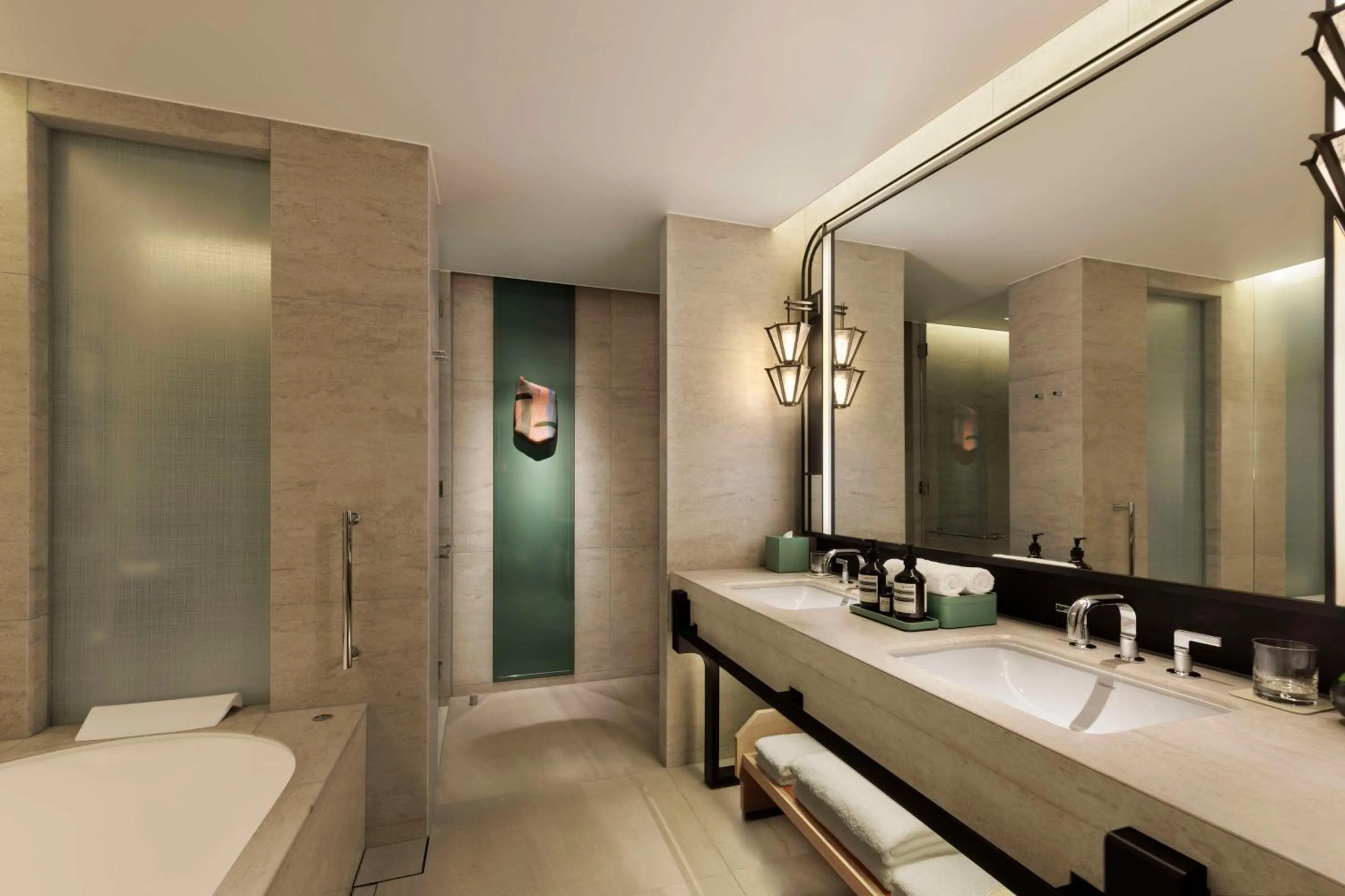 Bathroom in Waldorf Astoria Osaka