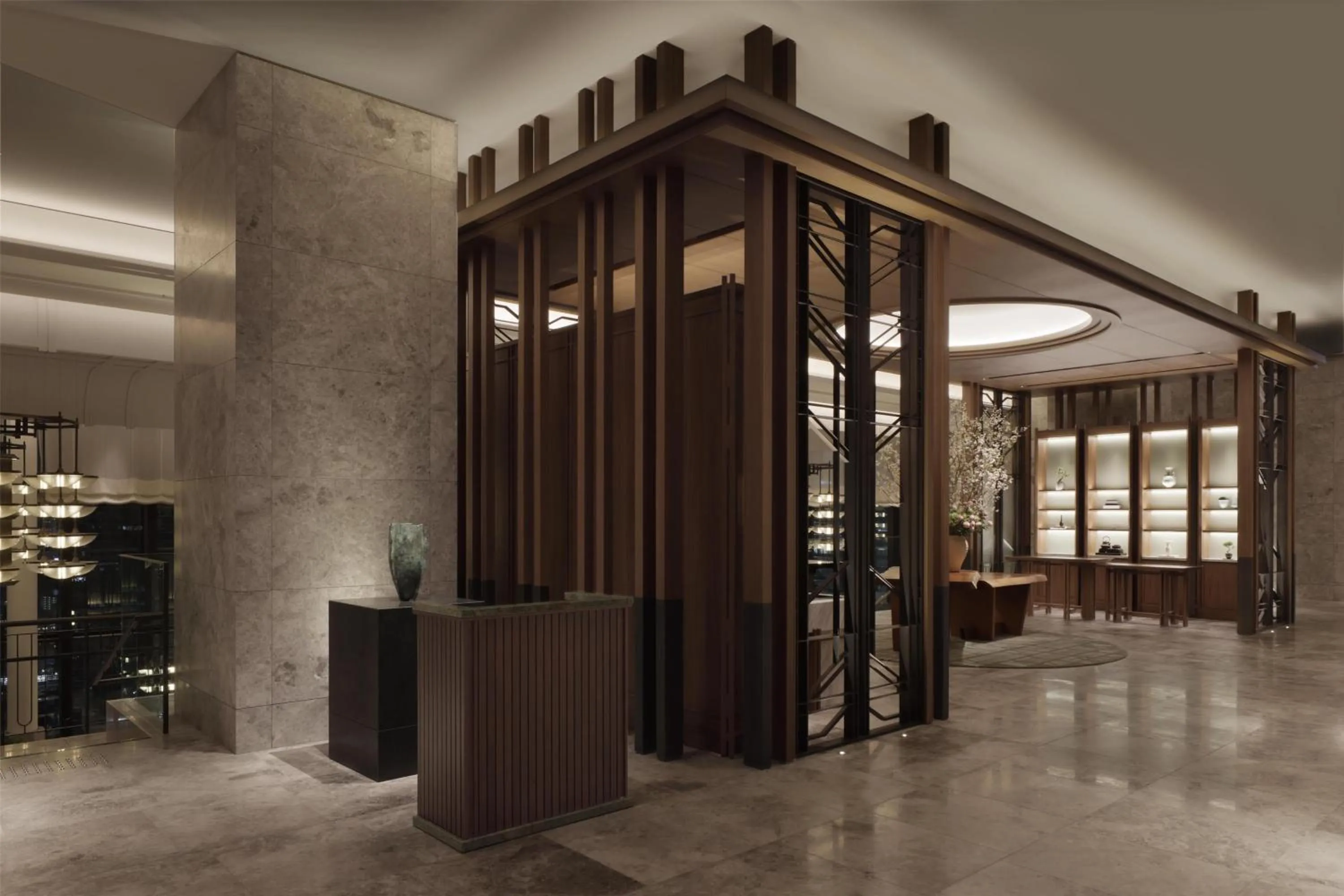Lobby or reception in Waldorf Astoria Osaka