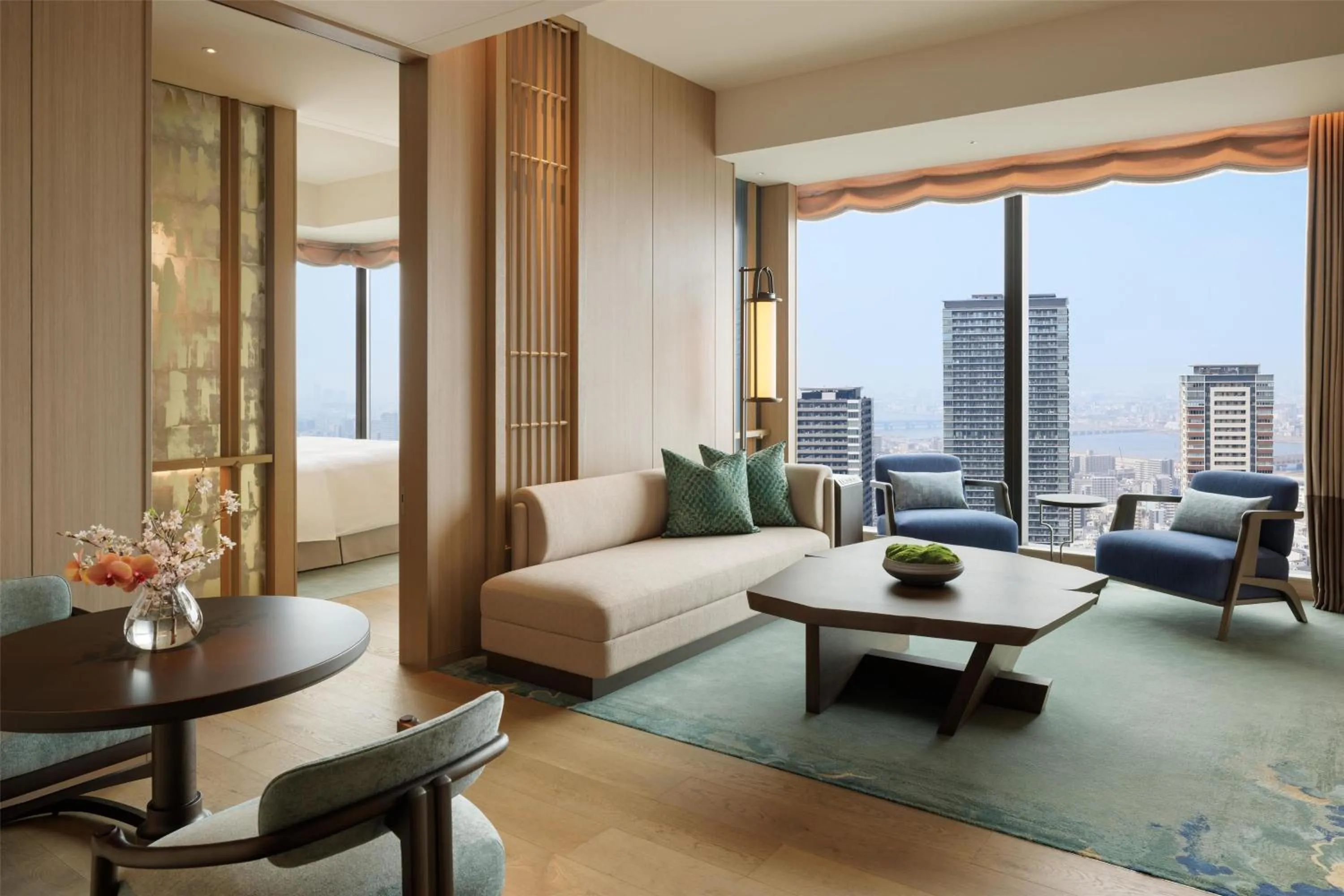 View (from property/room) in Waldorf Astoria Osaka