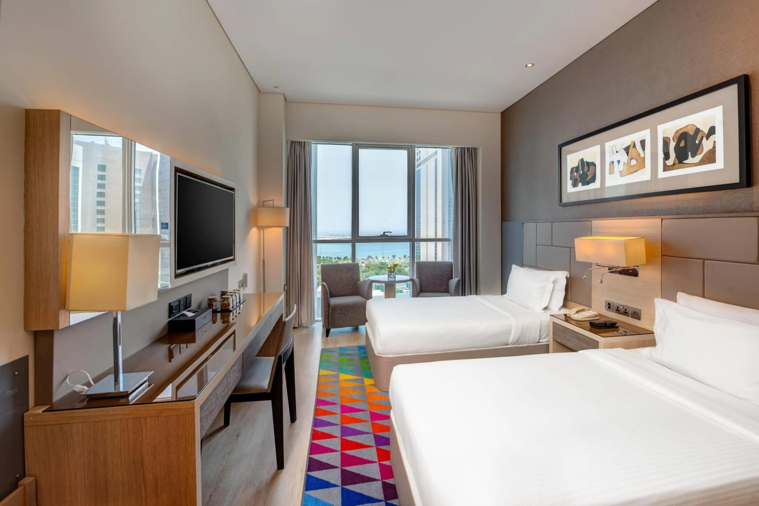 Photo of the whole room, Bed in TRYP by Wyndham Abu Dhabi City Center