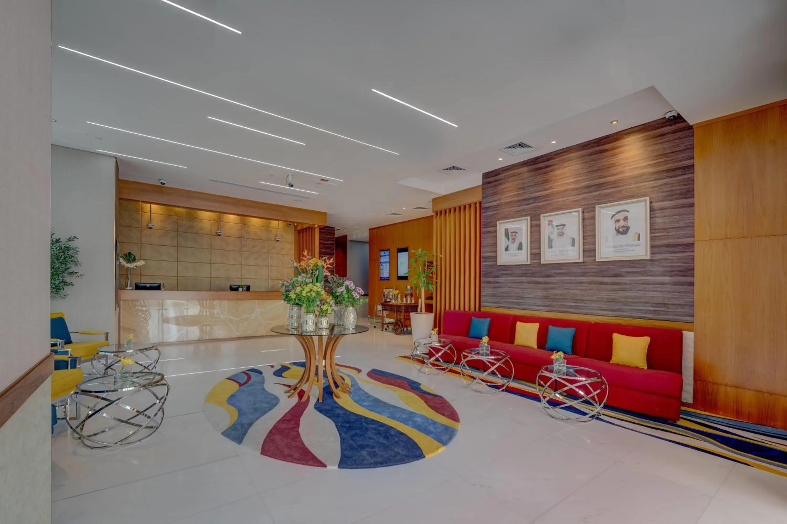 Lobby or reception in TRYP by Wyndham Abu Dhabi City Center