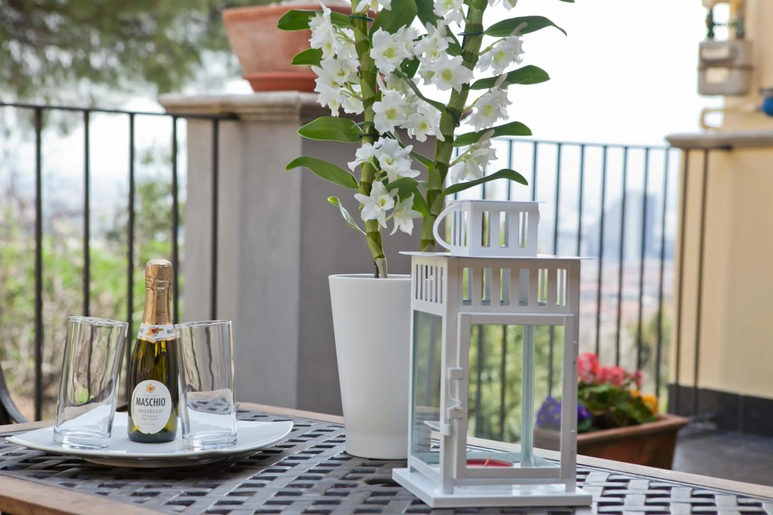 Balcony/Terrace in B&B La Veduta