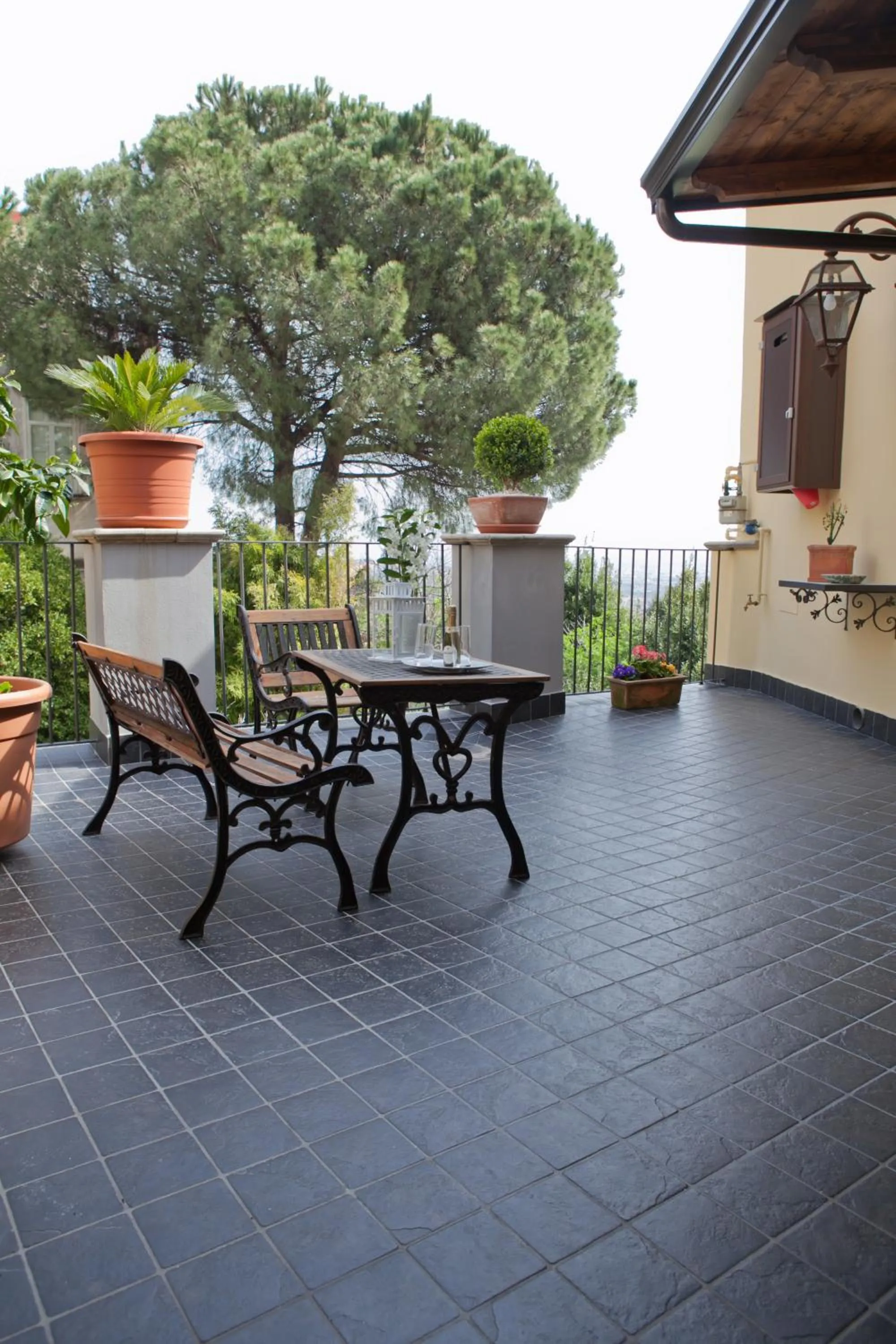 Balcony/Terrace in B&B La Veduta