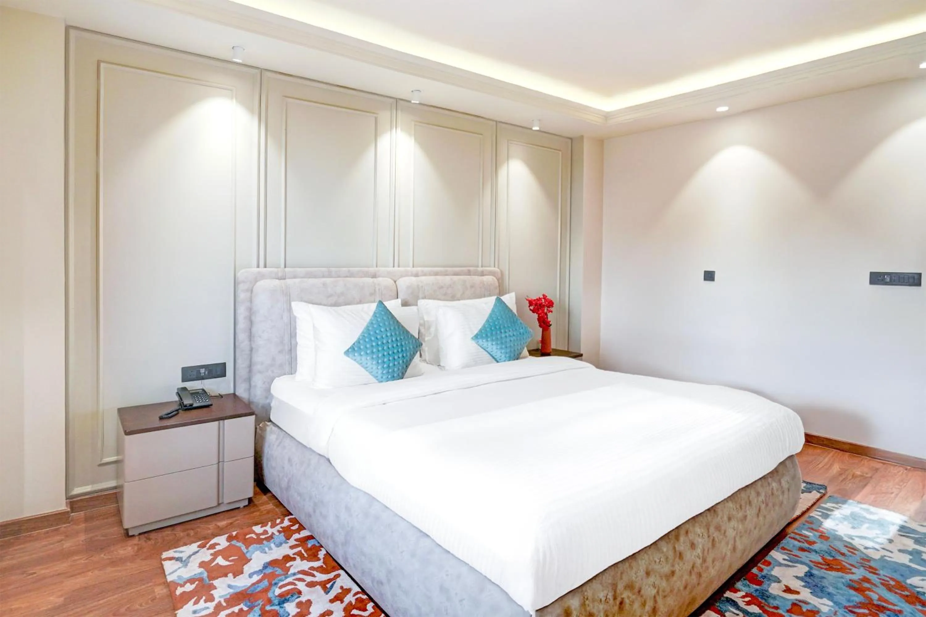 Bedroom, Bed in Sunday by CheckIn Premium 5 BHK Villa Mihika, Shimla