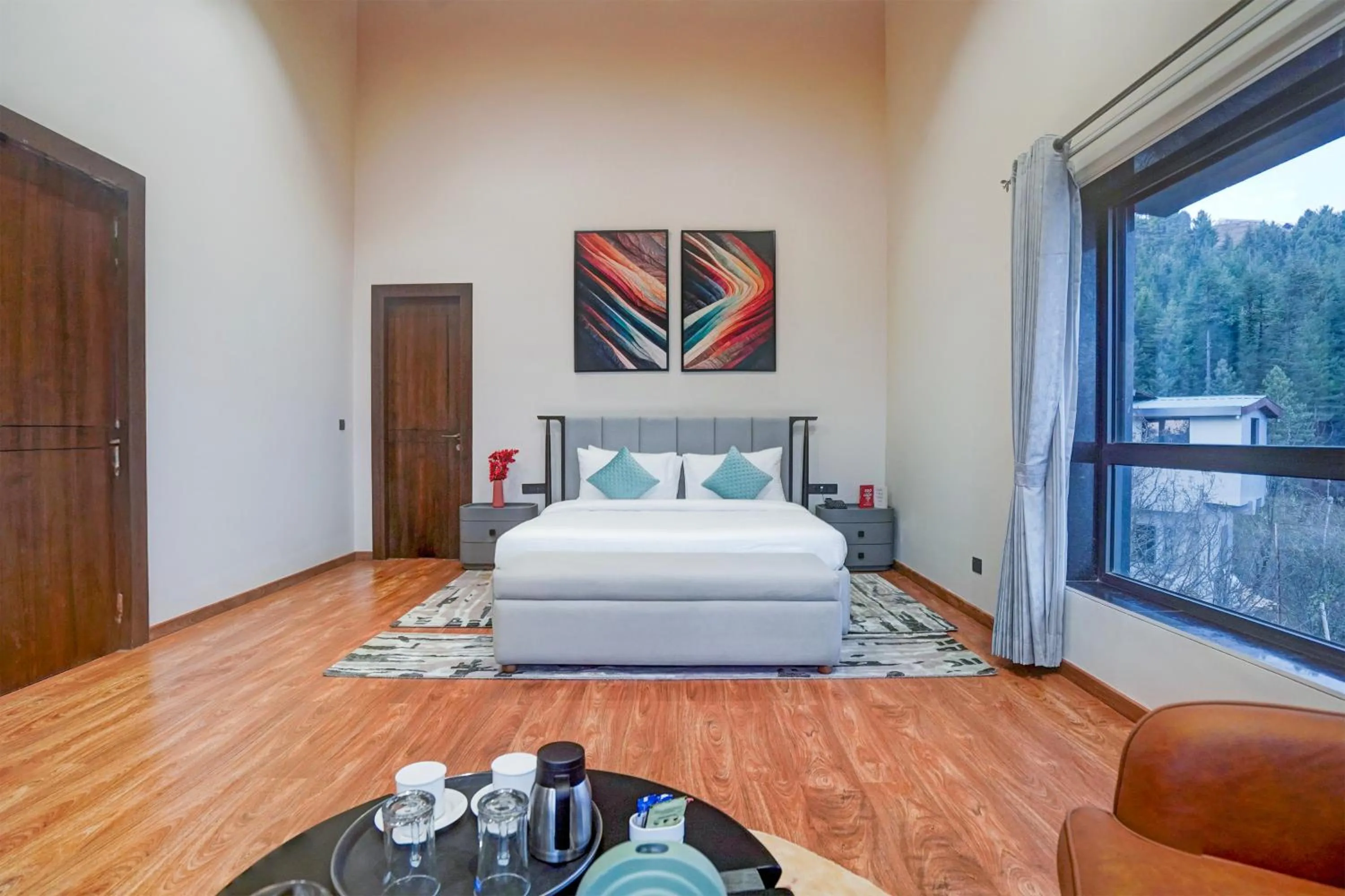 Bedroom, Bed in Sunday by CheckIn Premium 5 BHK Villa Mihika, Shimla