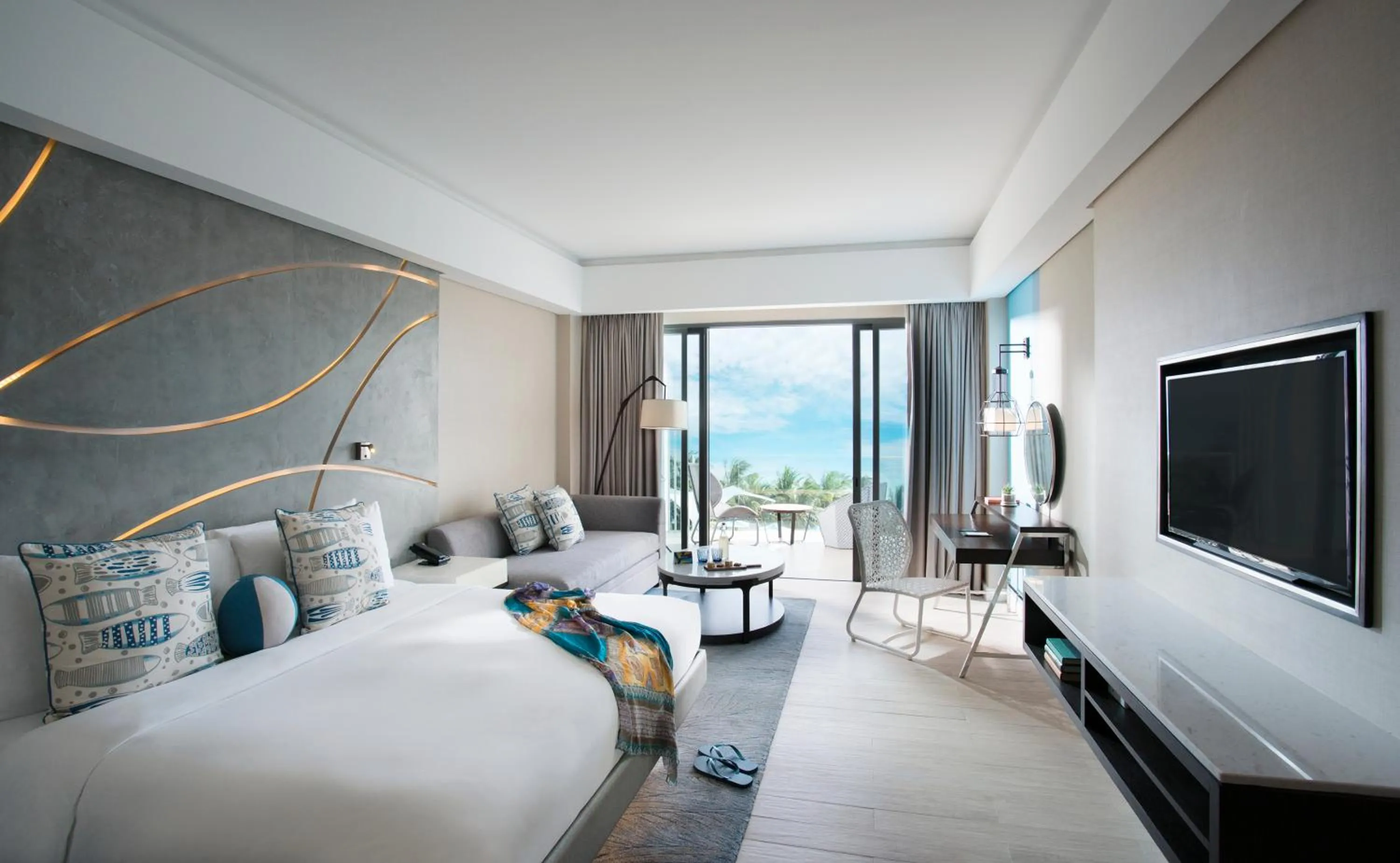 Bed in The Lind Boracay