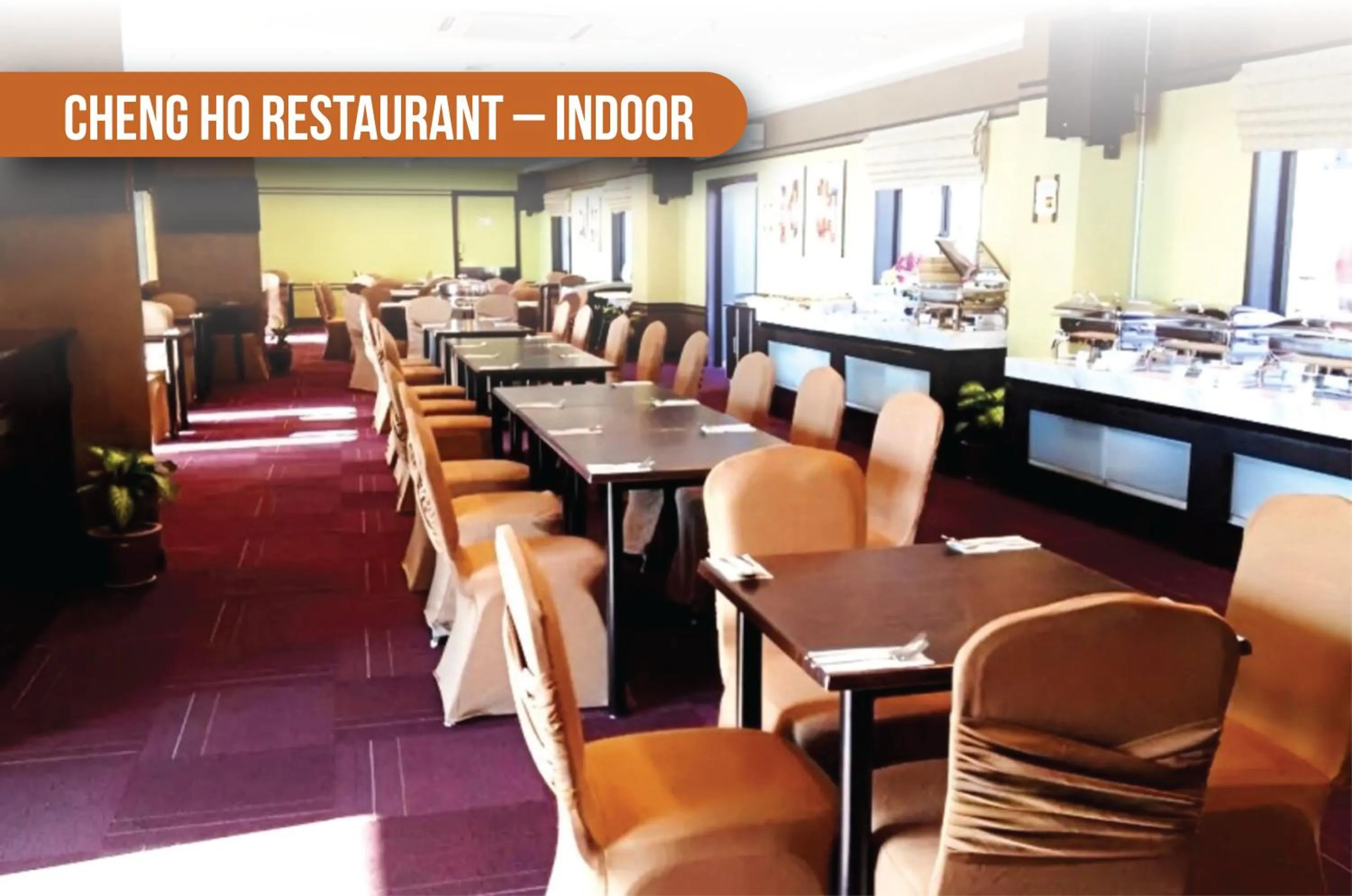 Restaurant/places to eat in Imperial Heritage Hotel Melaka I City Centre I Free Wifi I Free Parking l Free Club Lounge Access