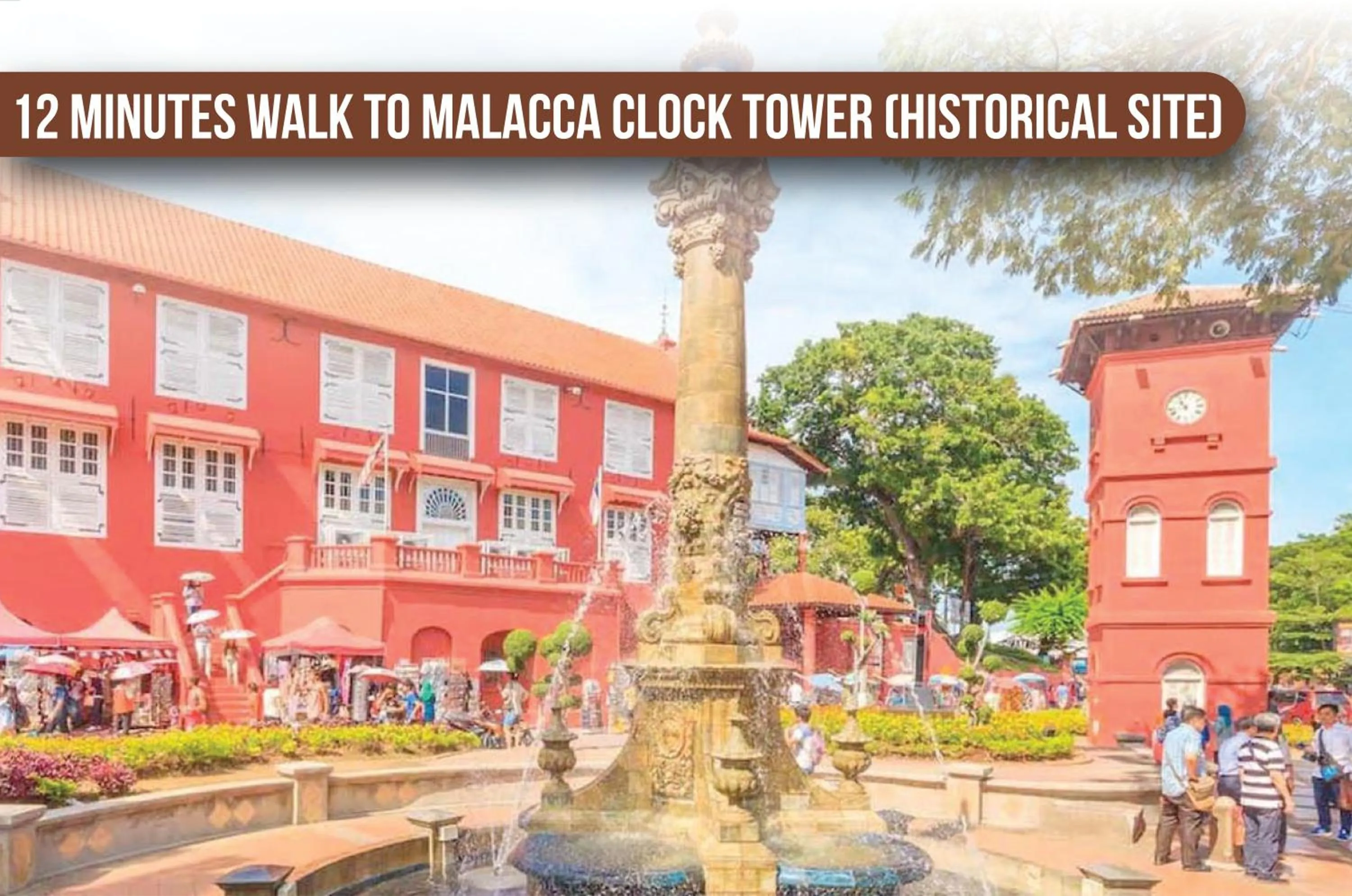 Nearby landmark in Imperial Heritage Hotel Melaka I City Centre I Free Wifi I Free Parking l Free Club Lounge Access