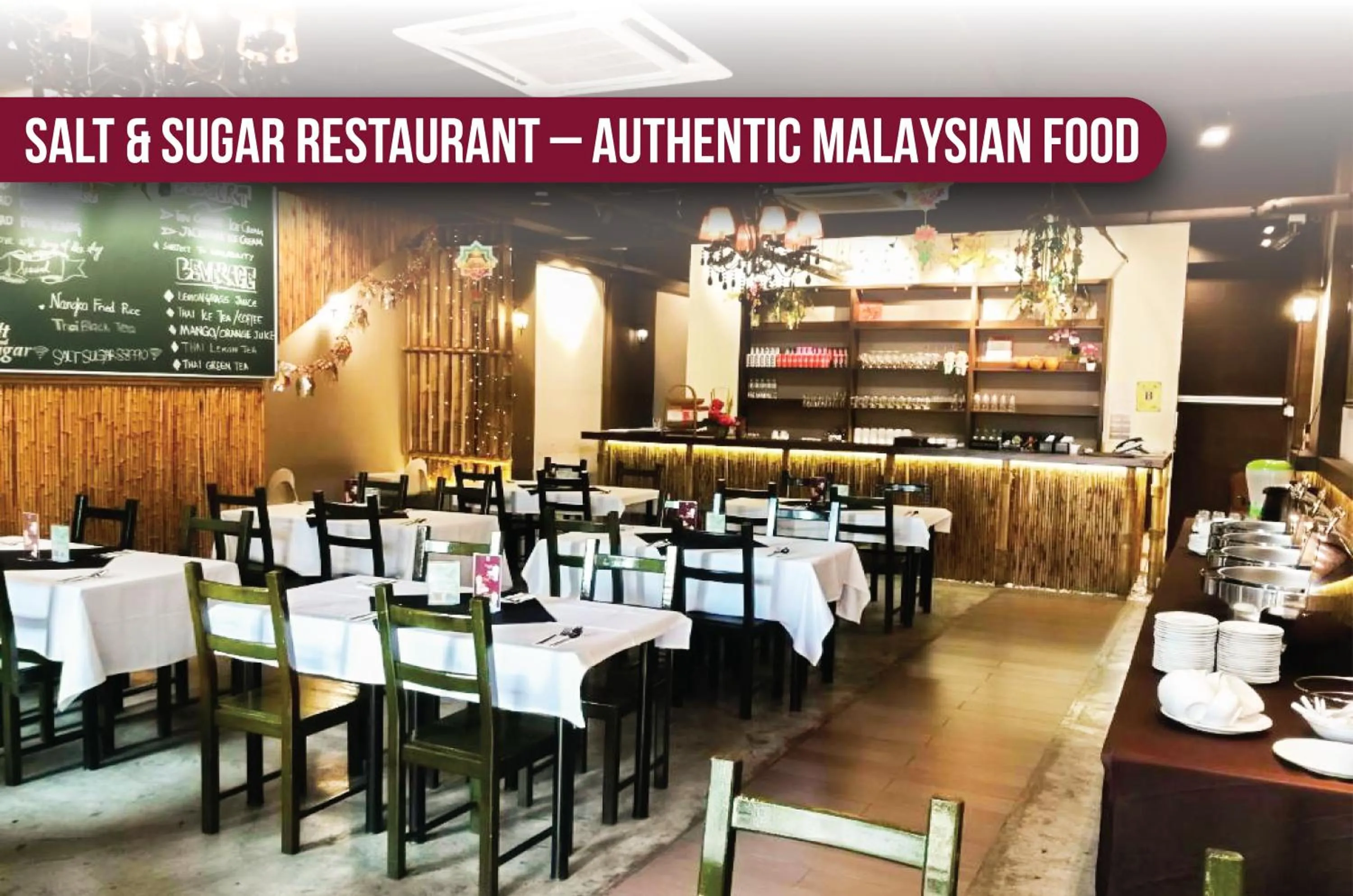 Restaurant/places to eat in Imperial Heritage Hotel Melaka I City Centre I Free Wifi I Free Parking l Free Club Lounge Access