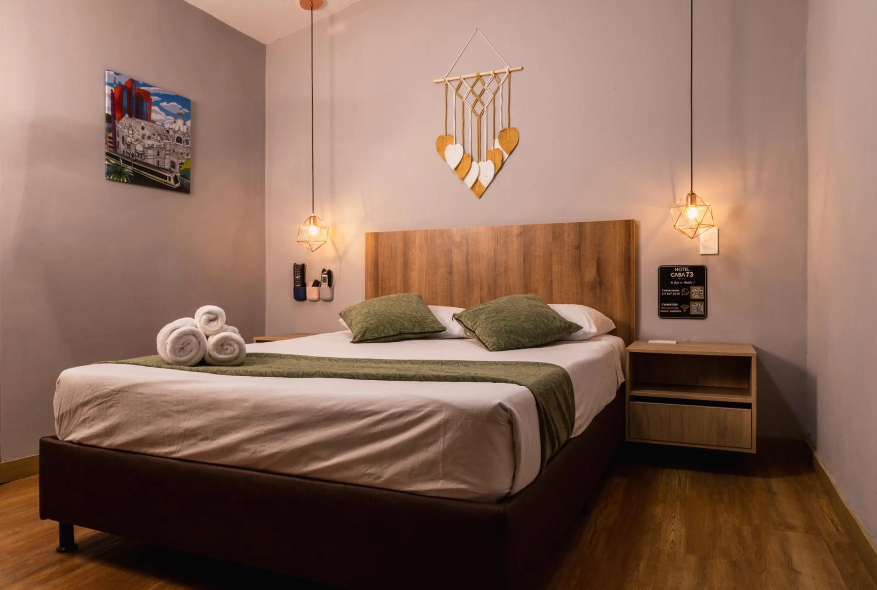 Bed in Hotel Casa 73 Deluxe