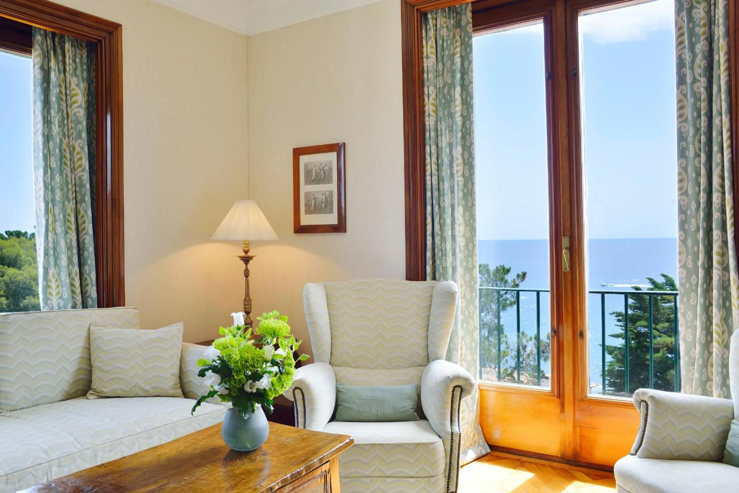 Seating area in Hostal de la Gavina GL - The Leading Hotels of the World