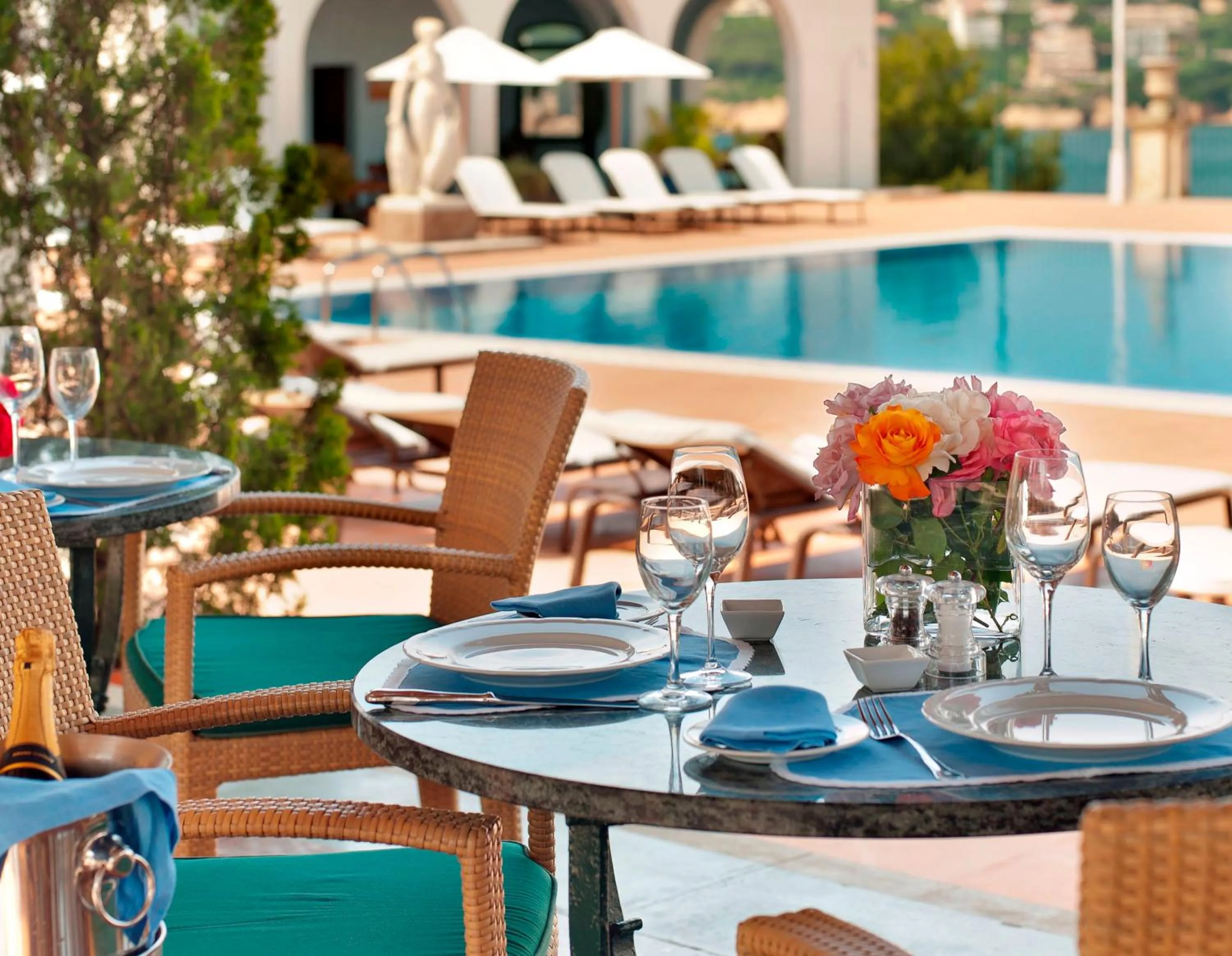 Restaurant/places to eat in Hostal de la Gavina GL - The Leading Hotels of the World