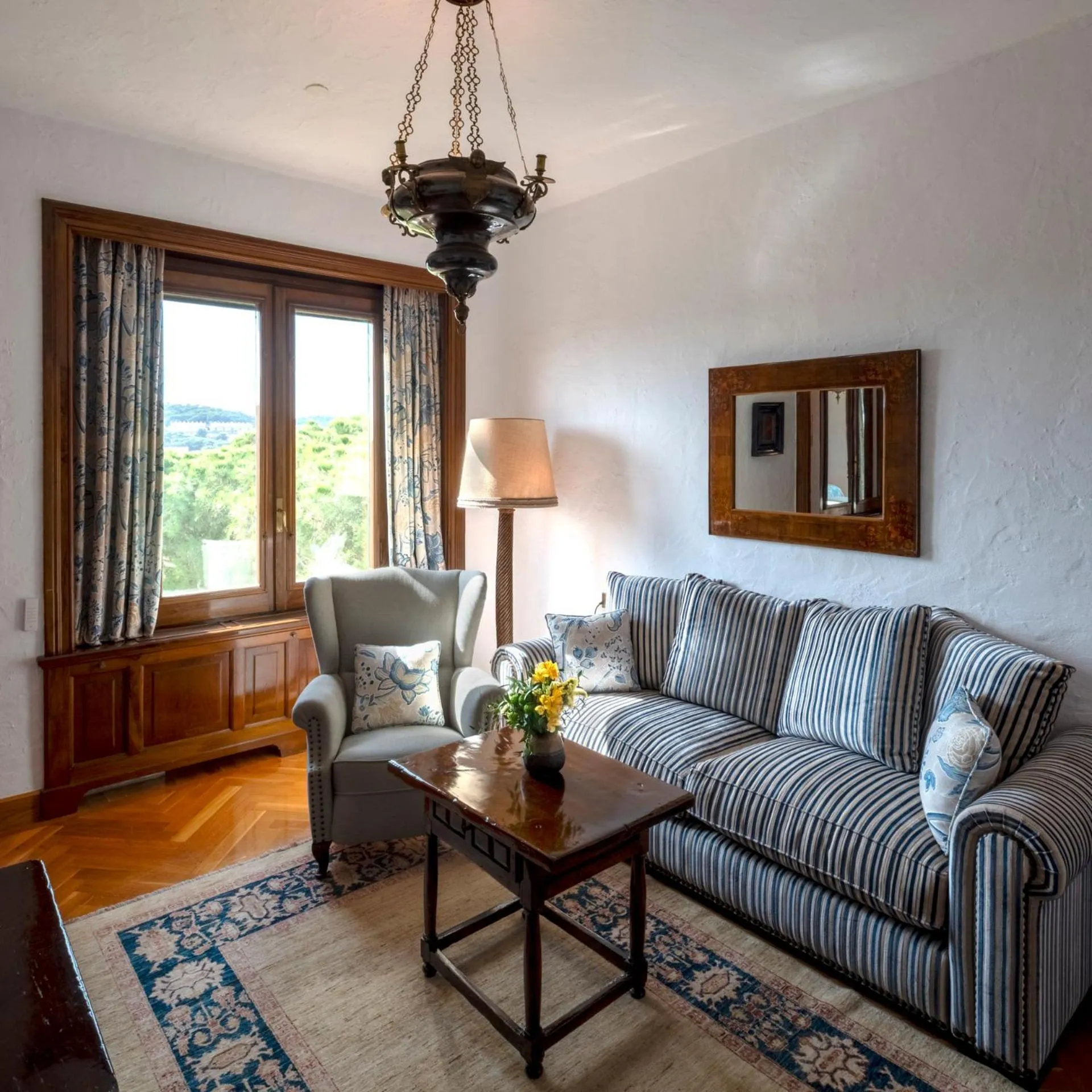 Living room in Hostal de la Gavina GL - The Leading Hotels of the World