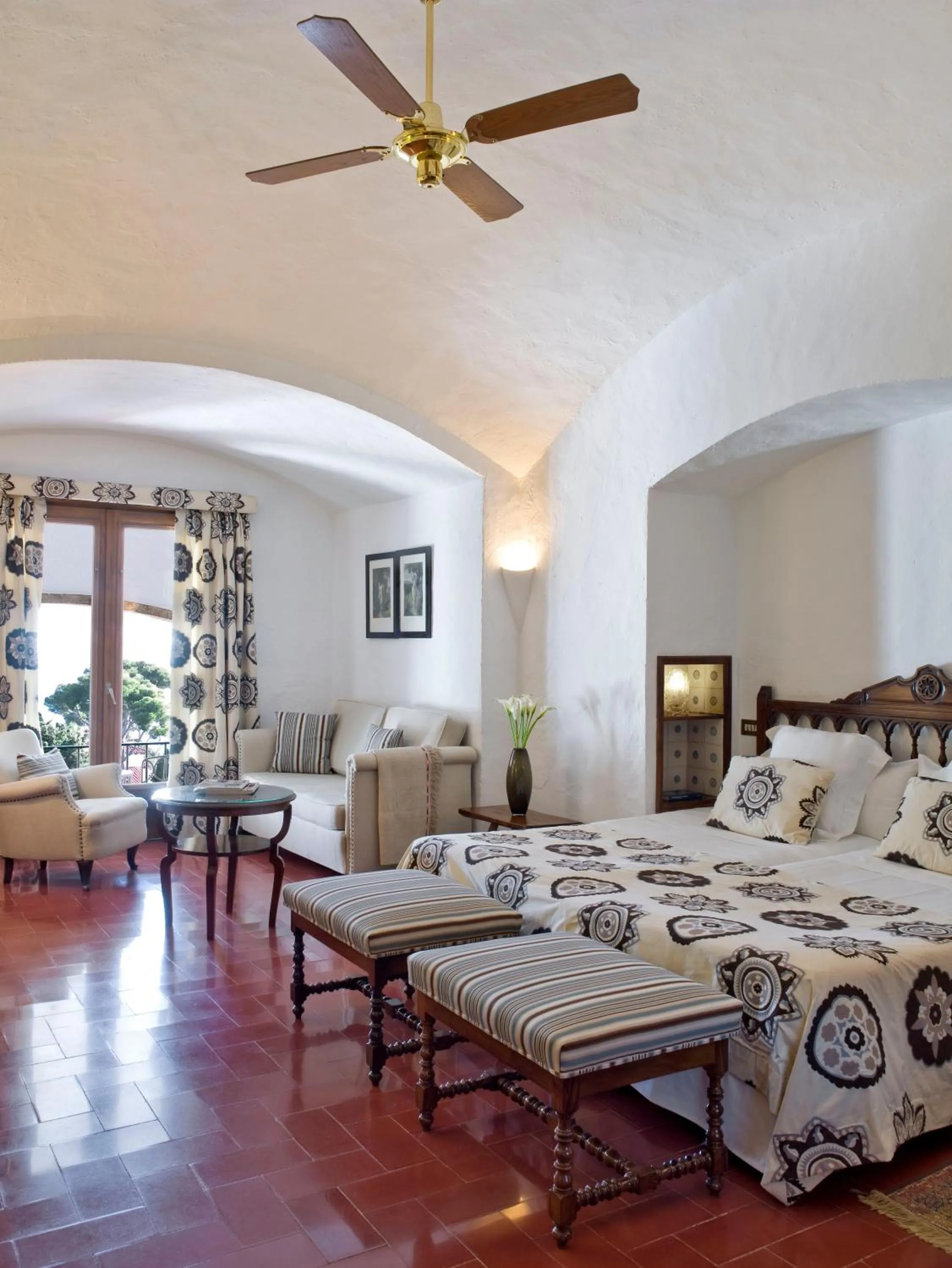 Photo of the whole room, Bed in Hostal de la Gavina GL - The Leading Hotels of the World