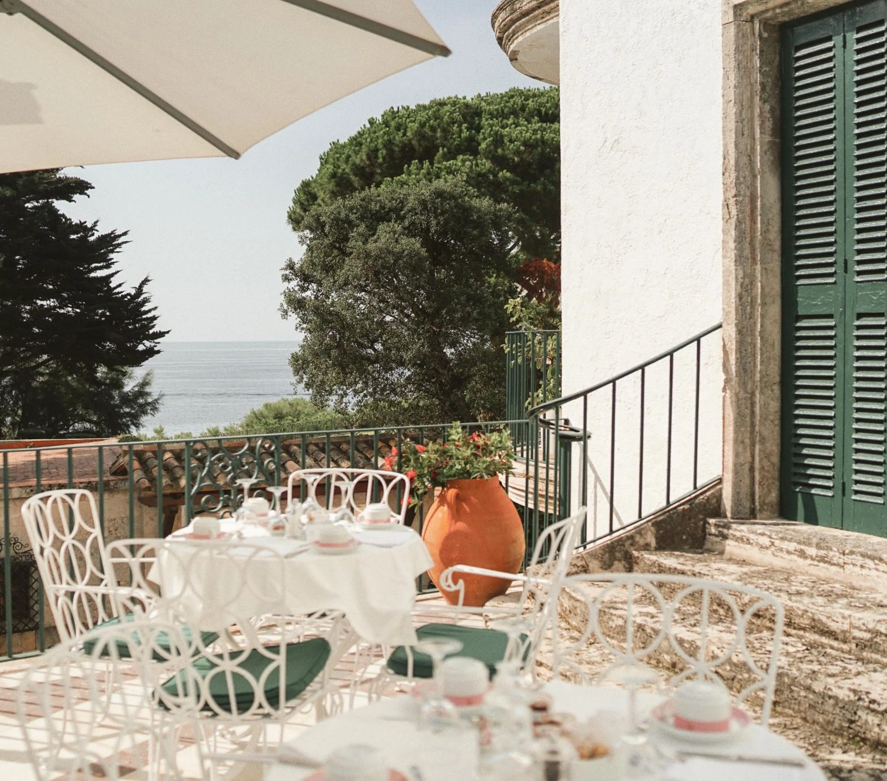 Patio in Hostal de la Gavina GL - The Leading Hotels of the World