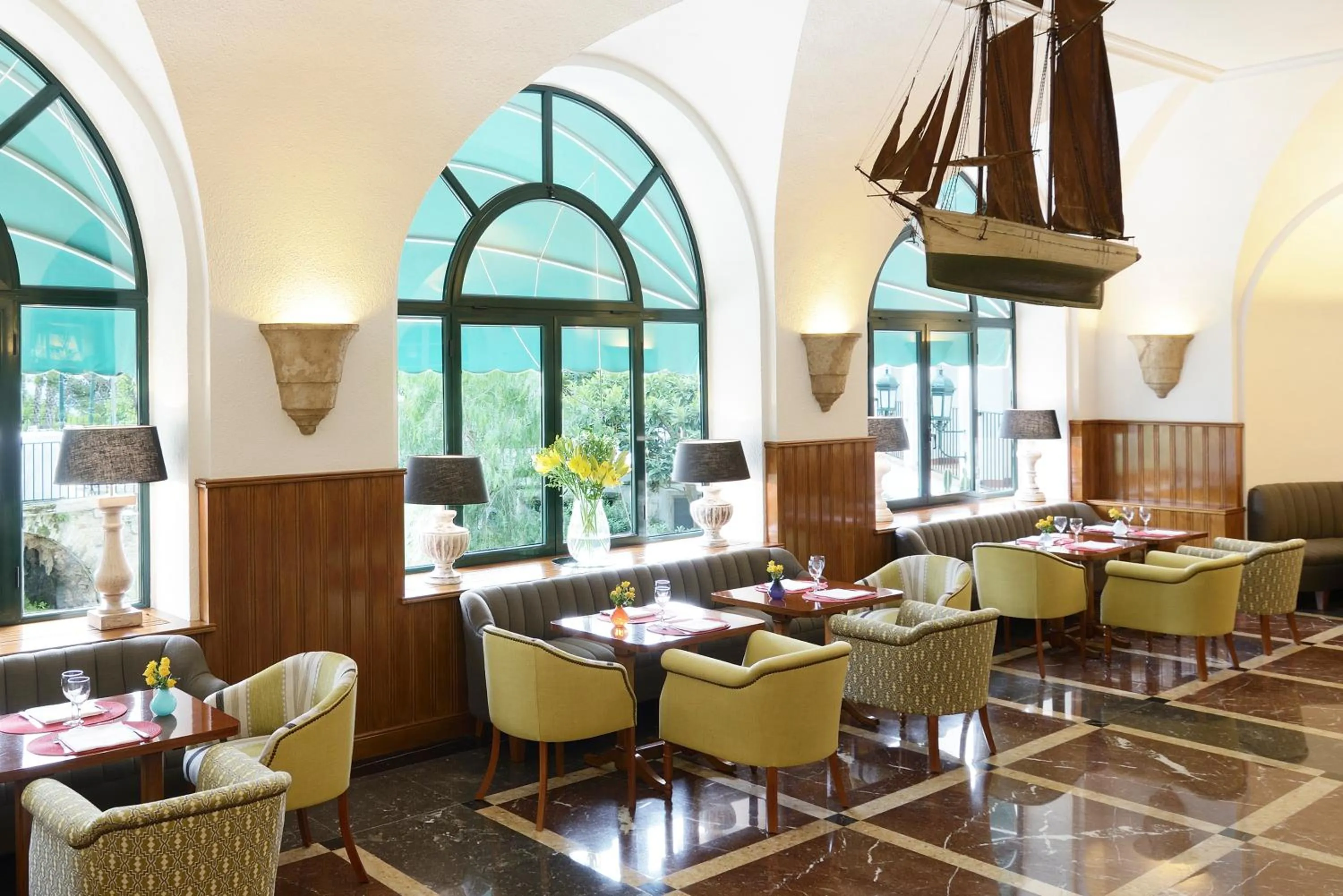 Restaurant/places to eat in Hostal de la Gavina GL - The Leading Hotels of the World