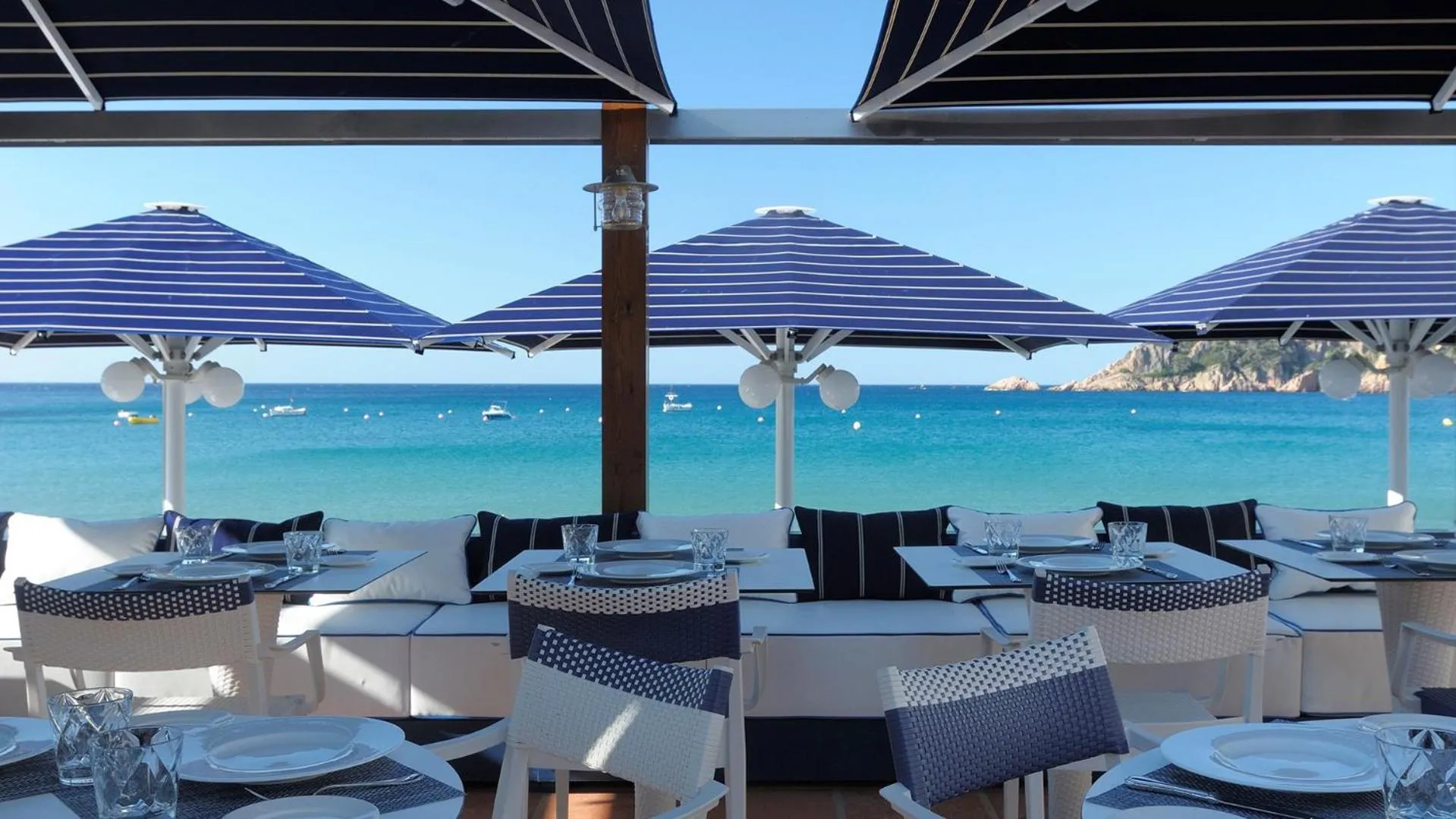 Restaurant/places to eat in Hostal de la Gavina GL - The Leading Hotels of the World