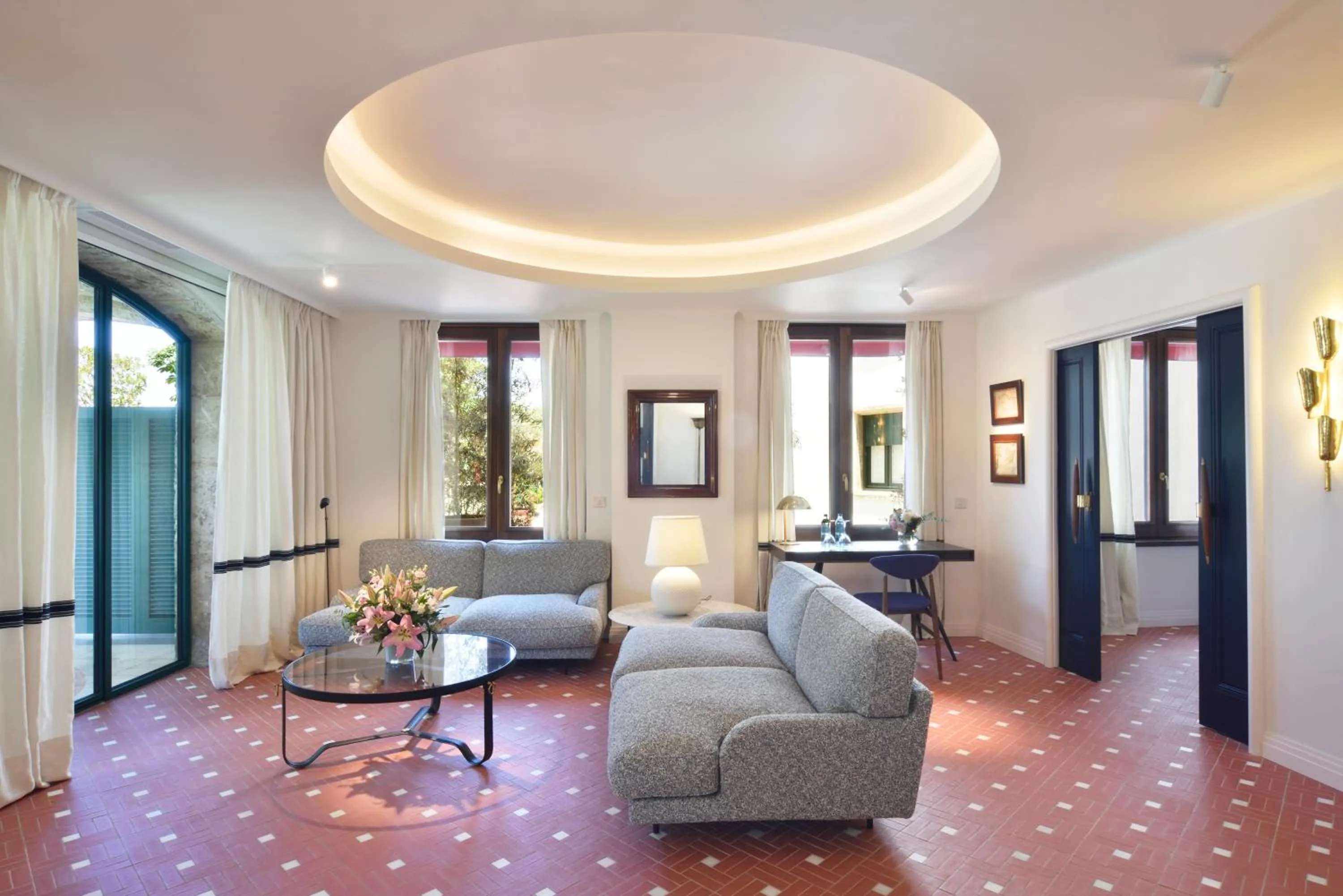 Living room in Hostal de la Gavina GL - The Leading Hotels of the World