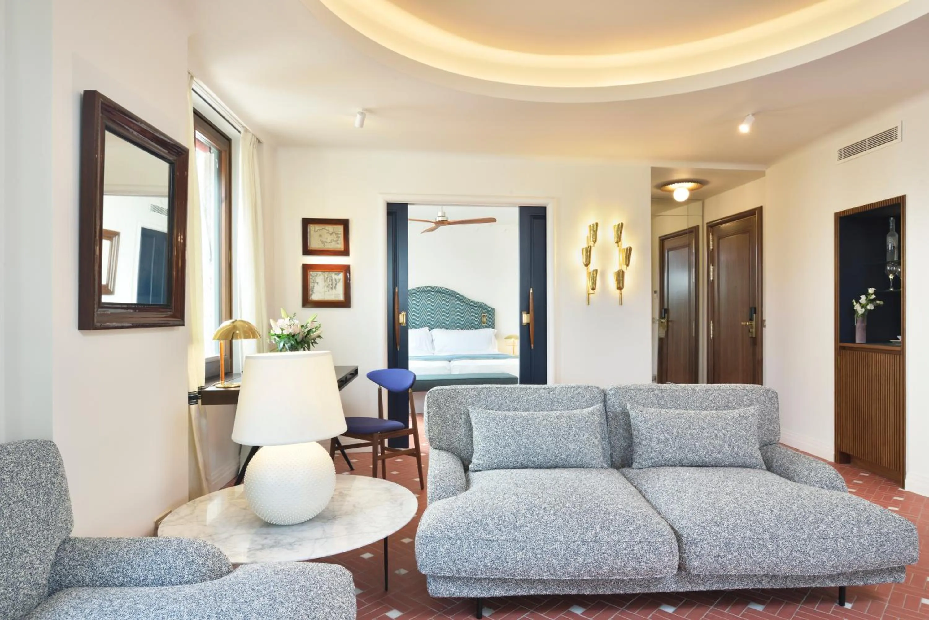 Living room in Hostal de la Gavina GL - The Leading Hotels of the World