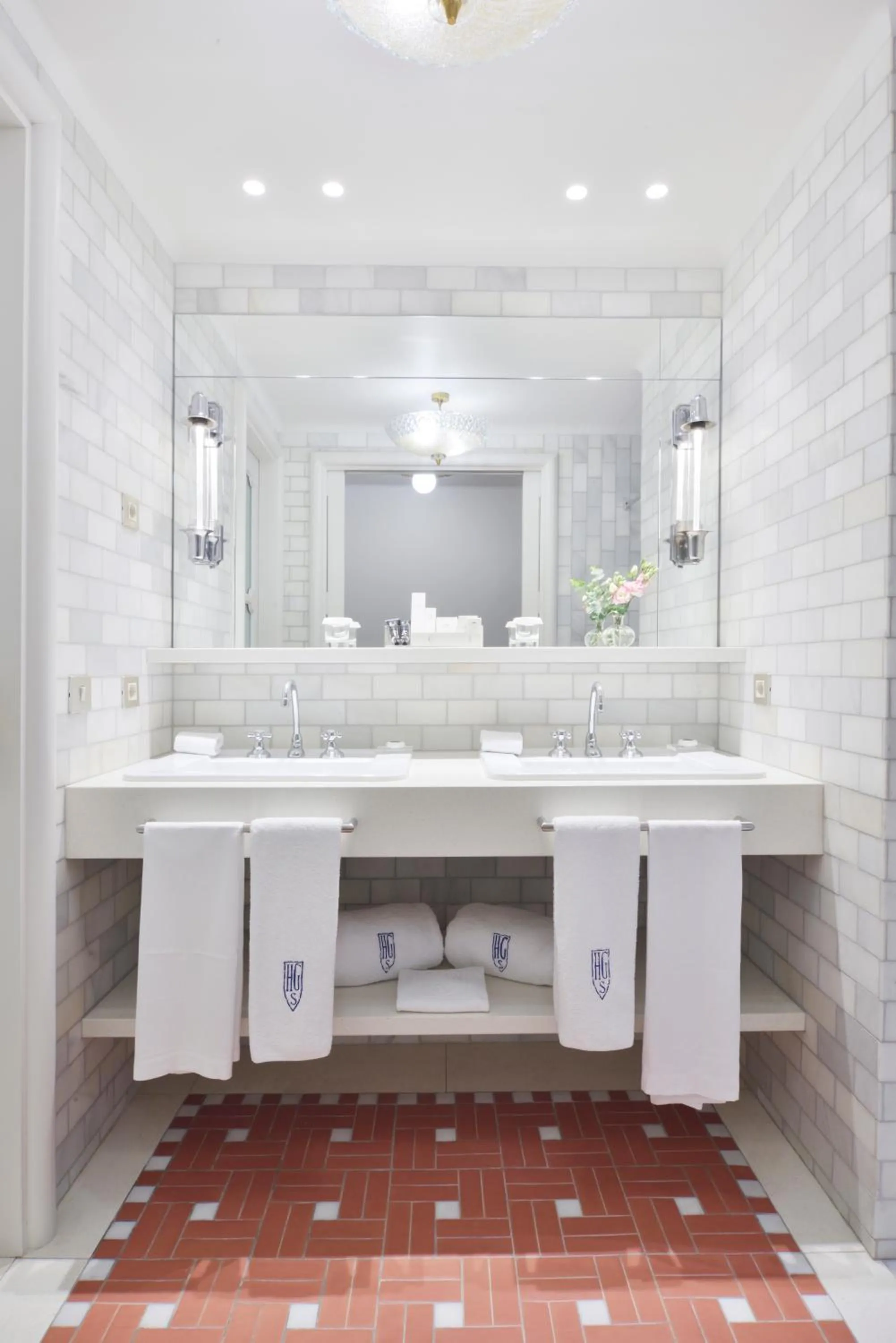 Bathroom in Hostal de la Gavina GL - The Leading Hotels of the World