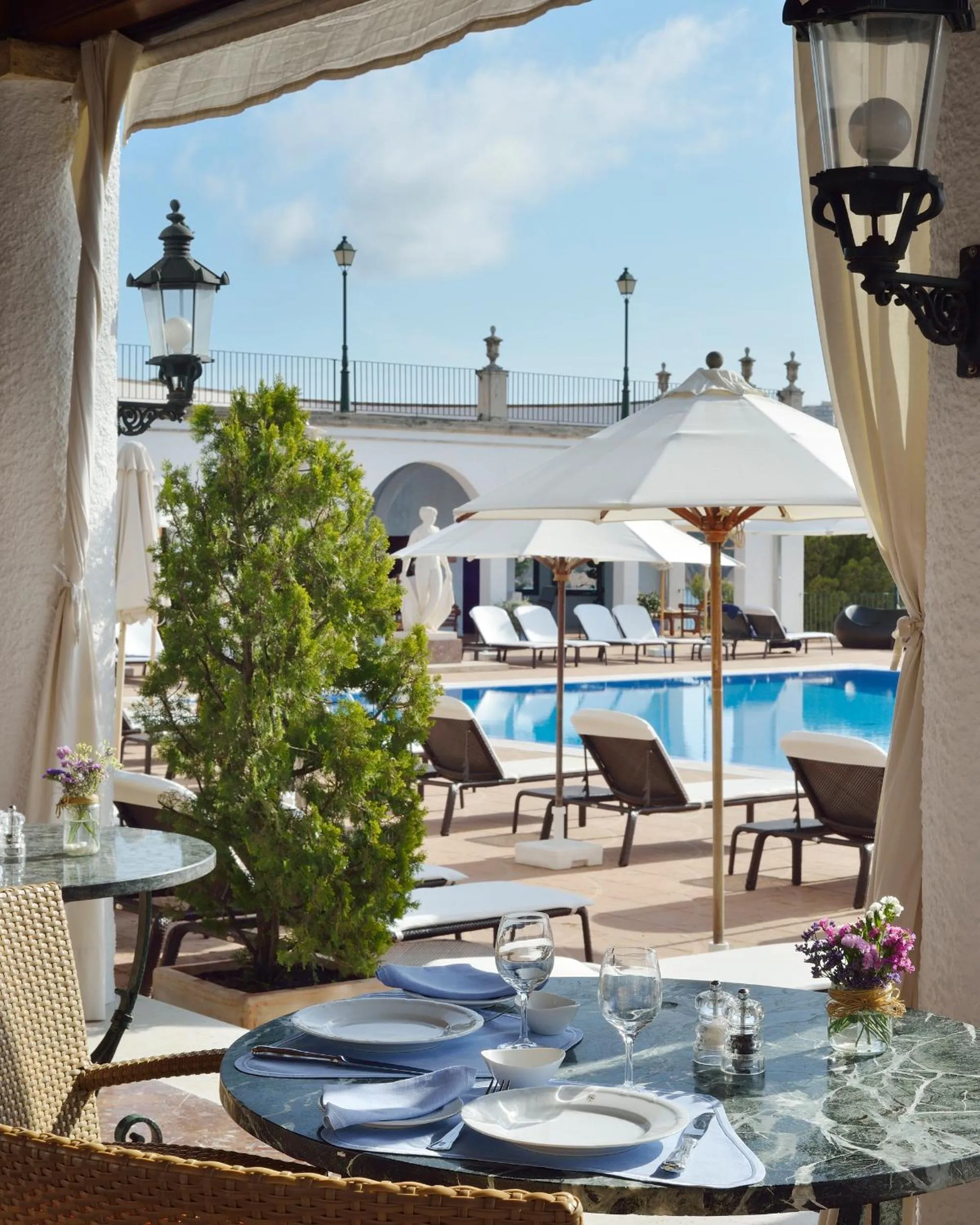 Swimming pool in Hostal de la Gavina GL - The Leading Hotels of the World