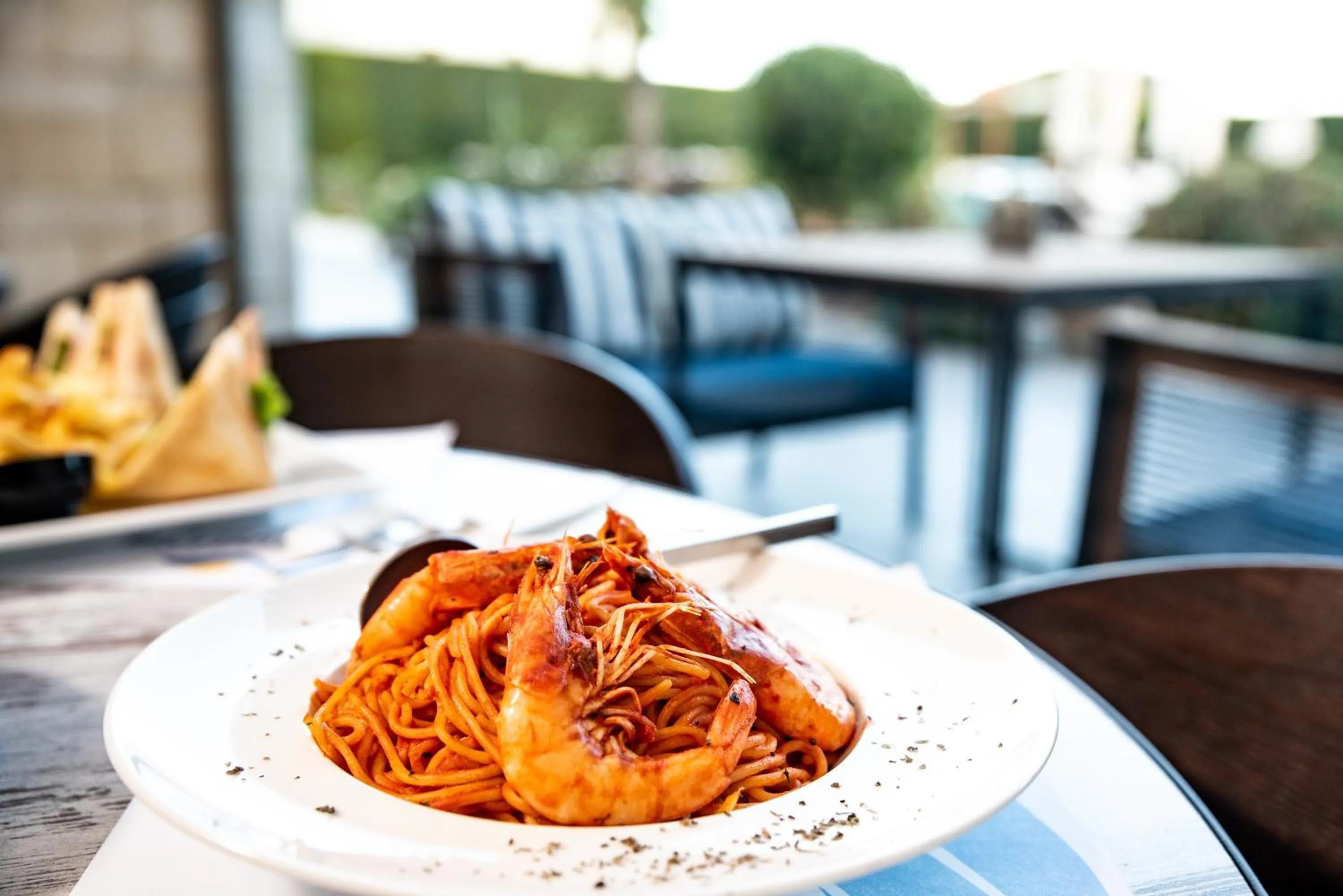 Food close-up in Lagaria Hotel