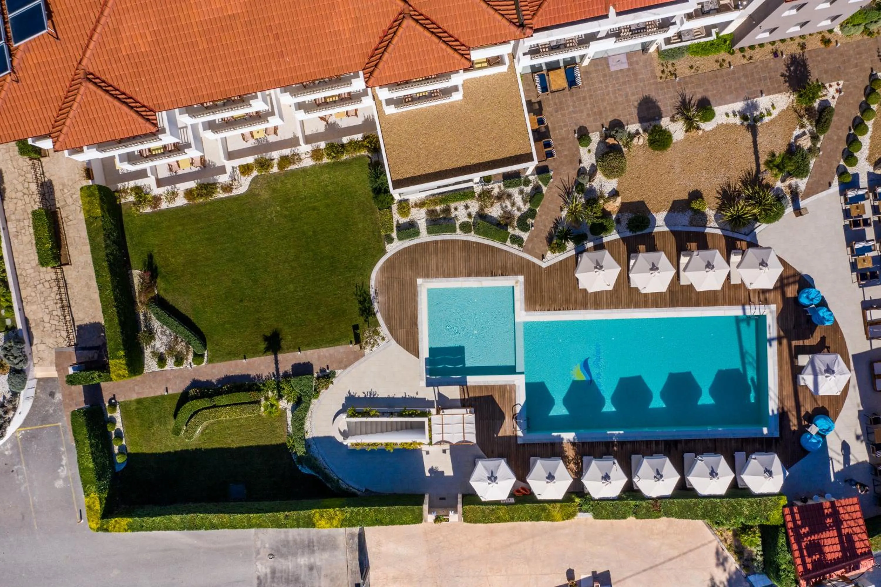 Bird's eye view in Lagaria Hotel
