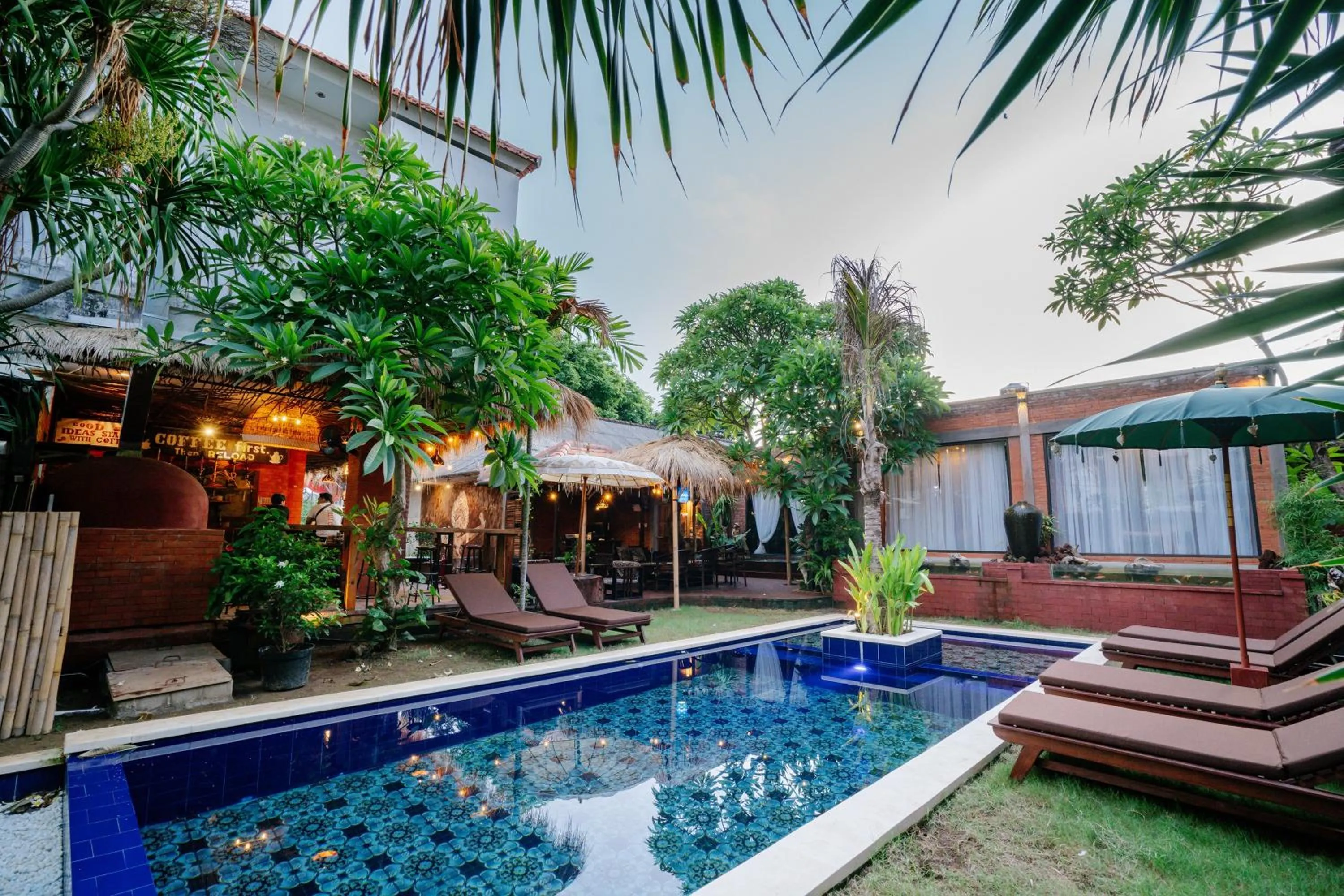 Swimming pool in The Saharah Mirage Bali