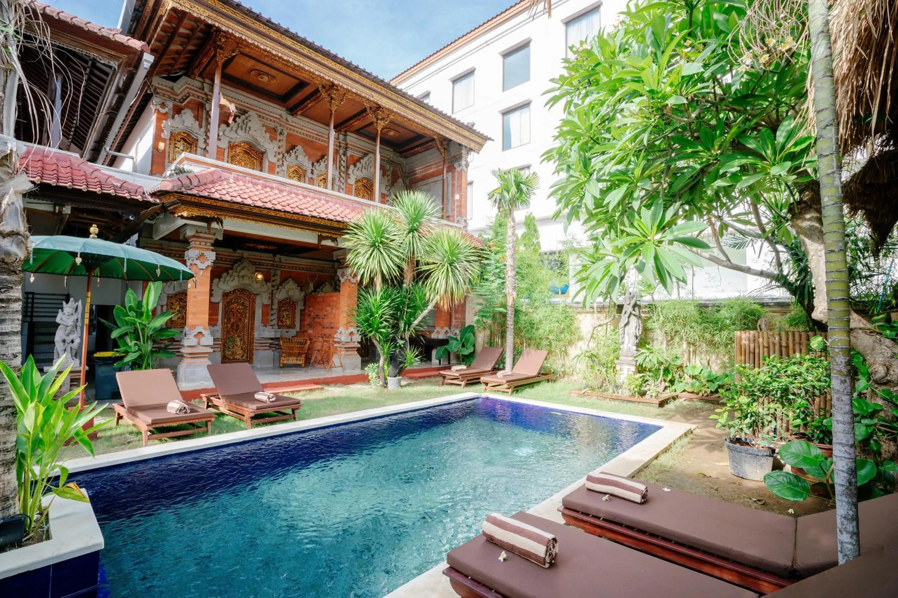 Swimming pool in The Saharah Mirage Bali