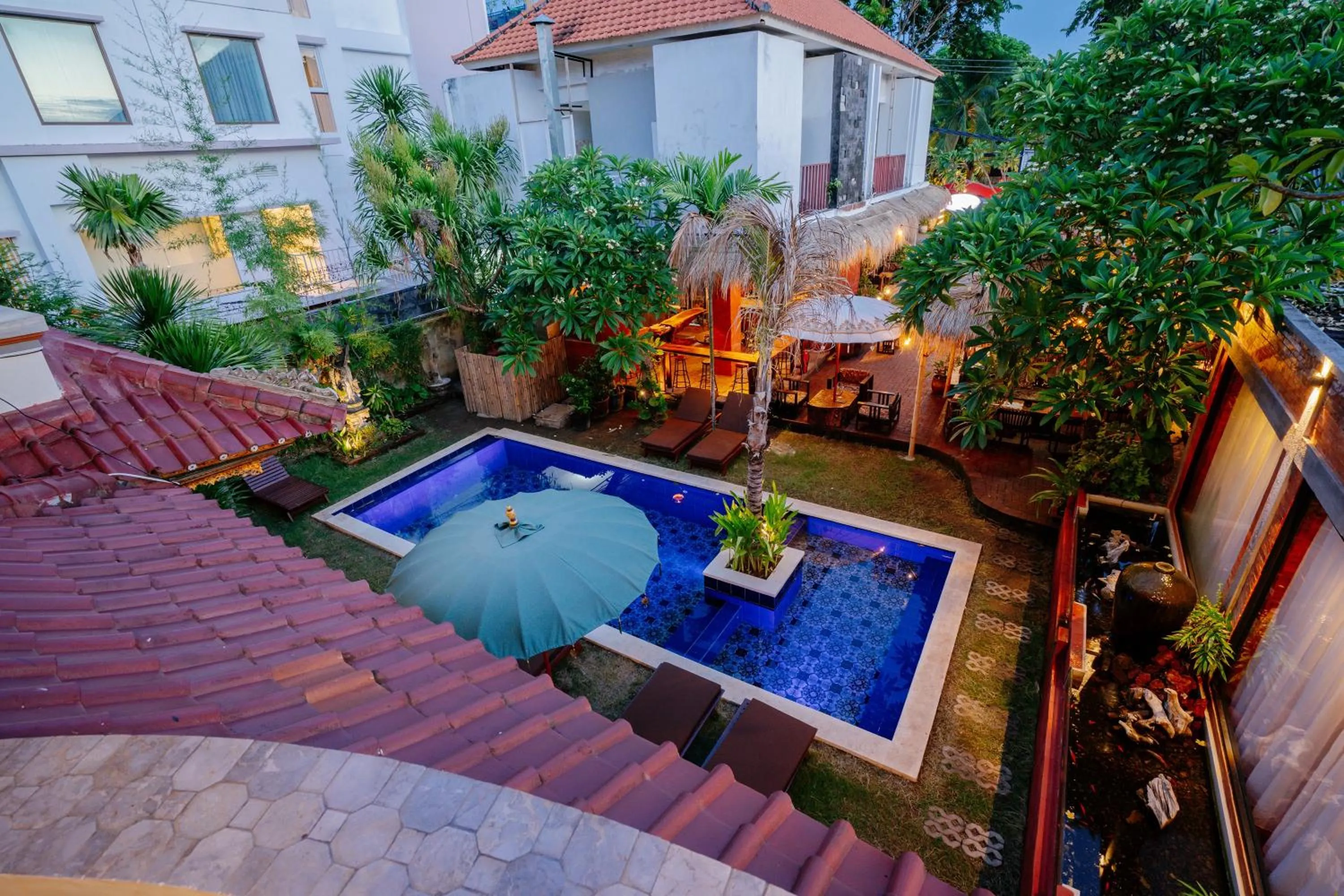 Swimming pool in The Saharah Mirage Bali