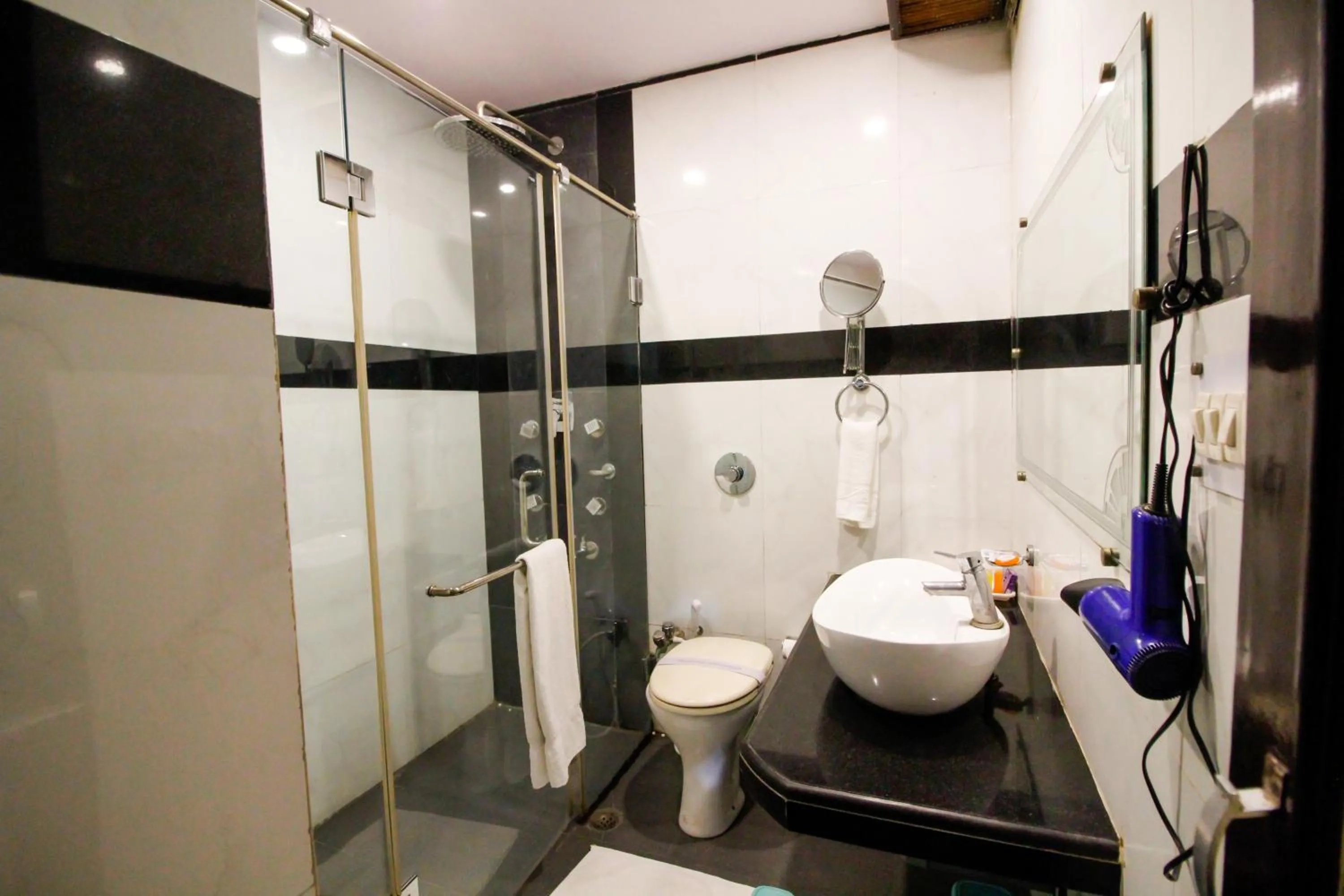 Toilet in Hotel Rishi Regency