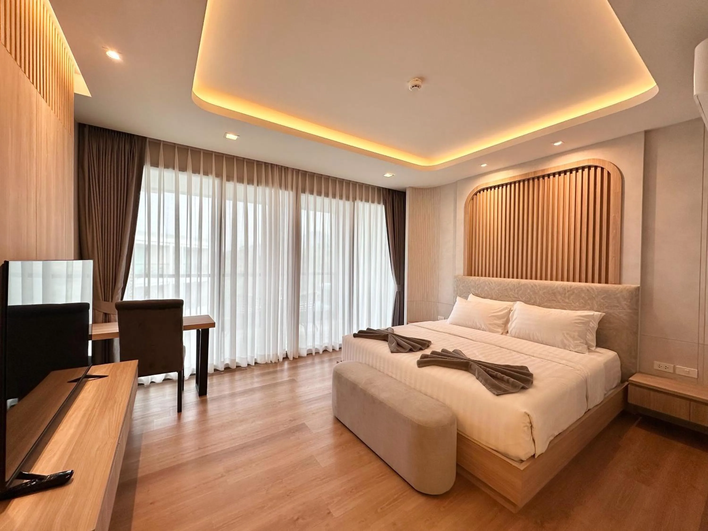 Bed in The Regent Phuket Bangtao Beach