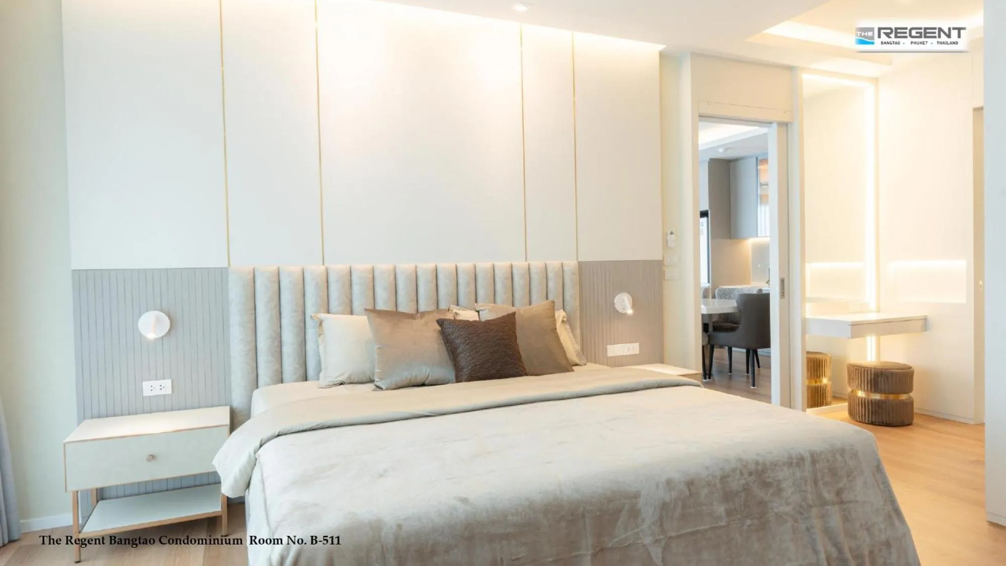 Bed in The Regent Phuket Bangtao Beach