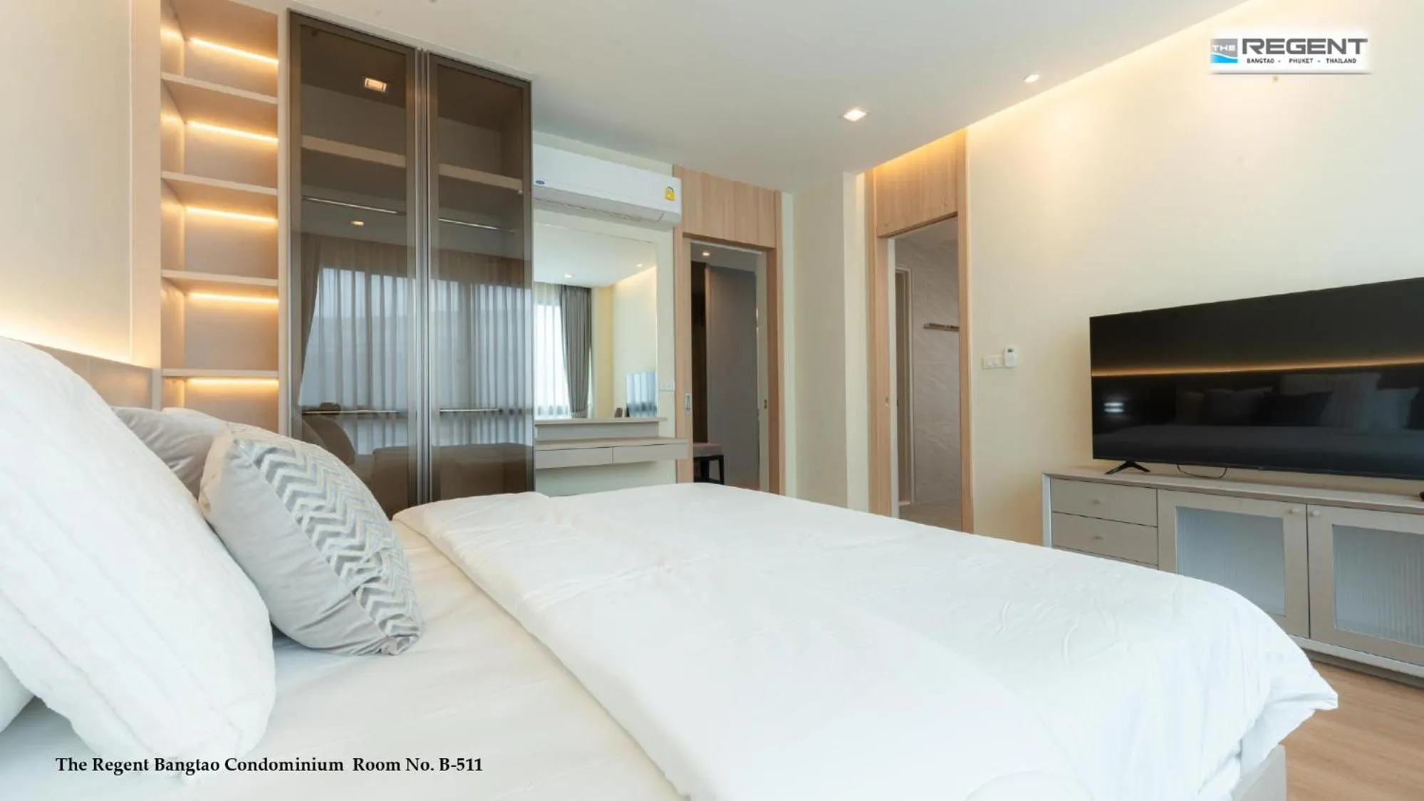 Bed in The Regent Phuket Bangtao Beach