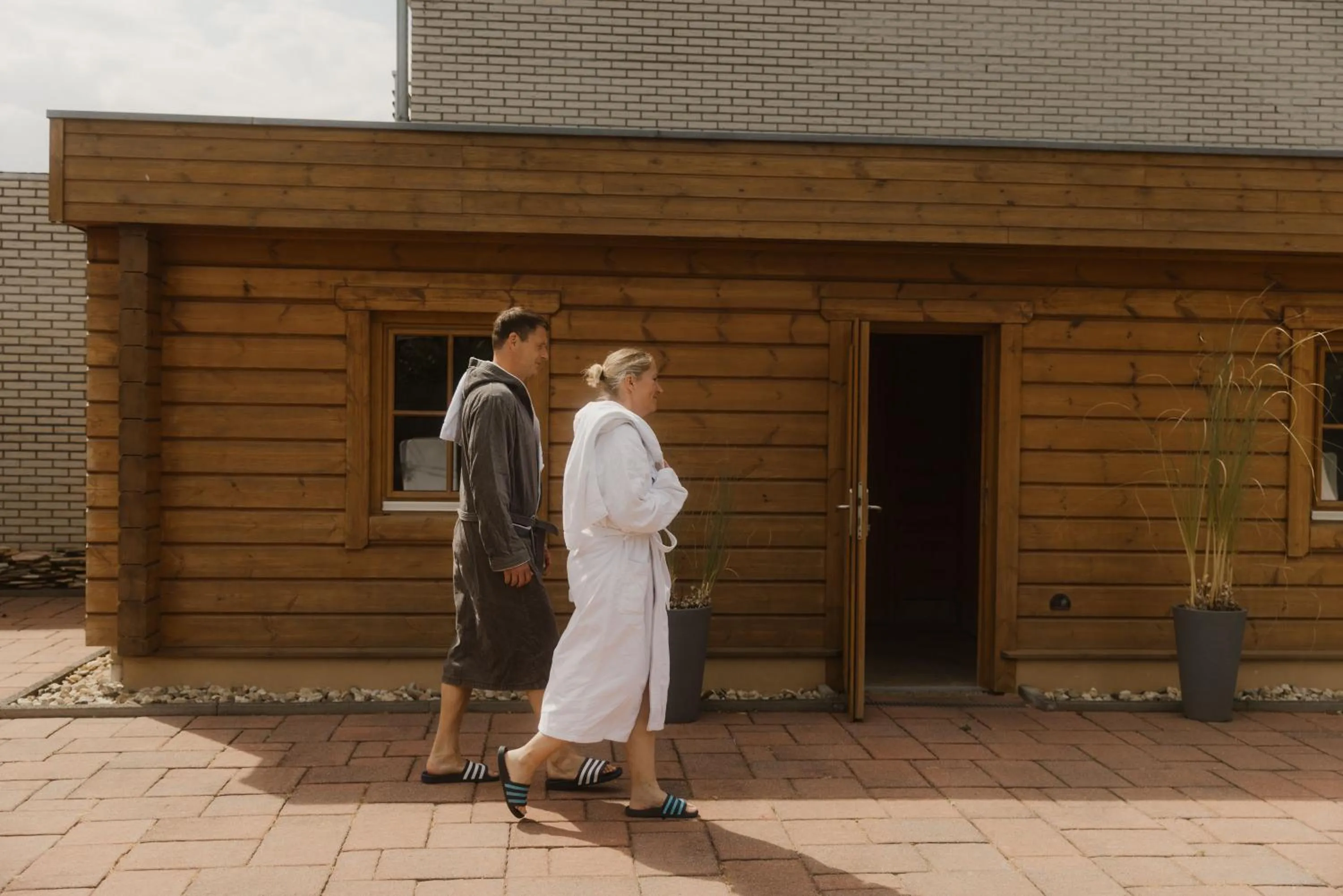 Sauna in Landhotel Stähle