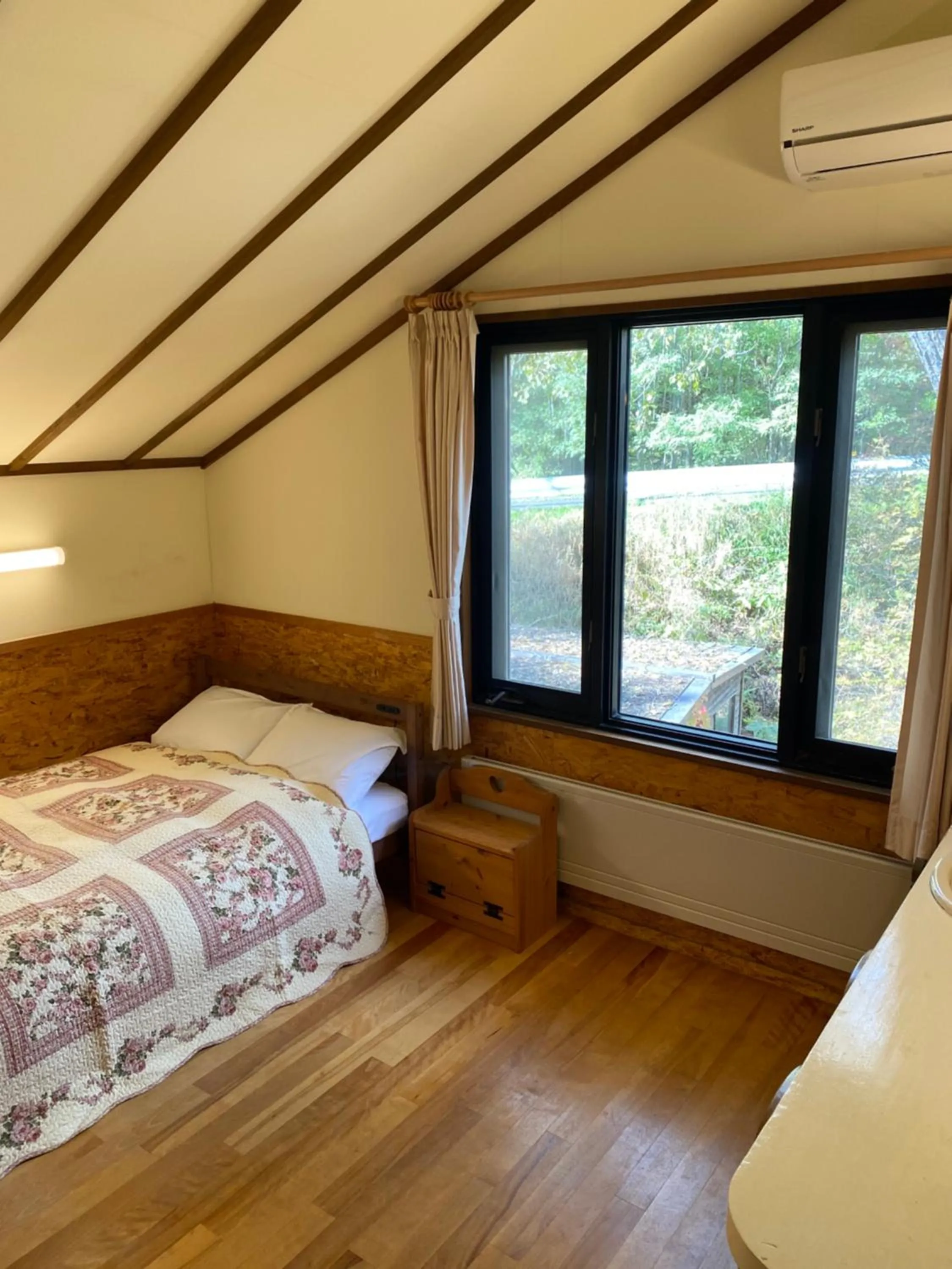 Bed in Pension Raclette