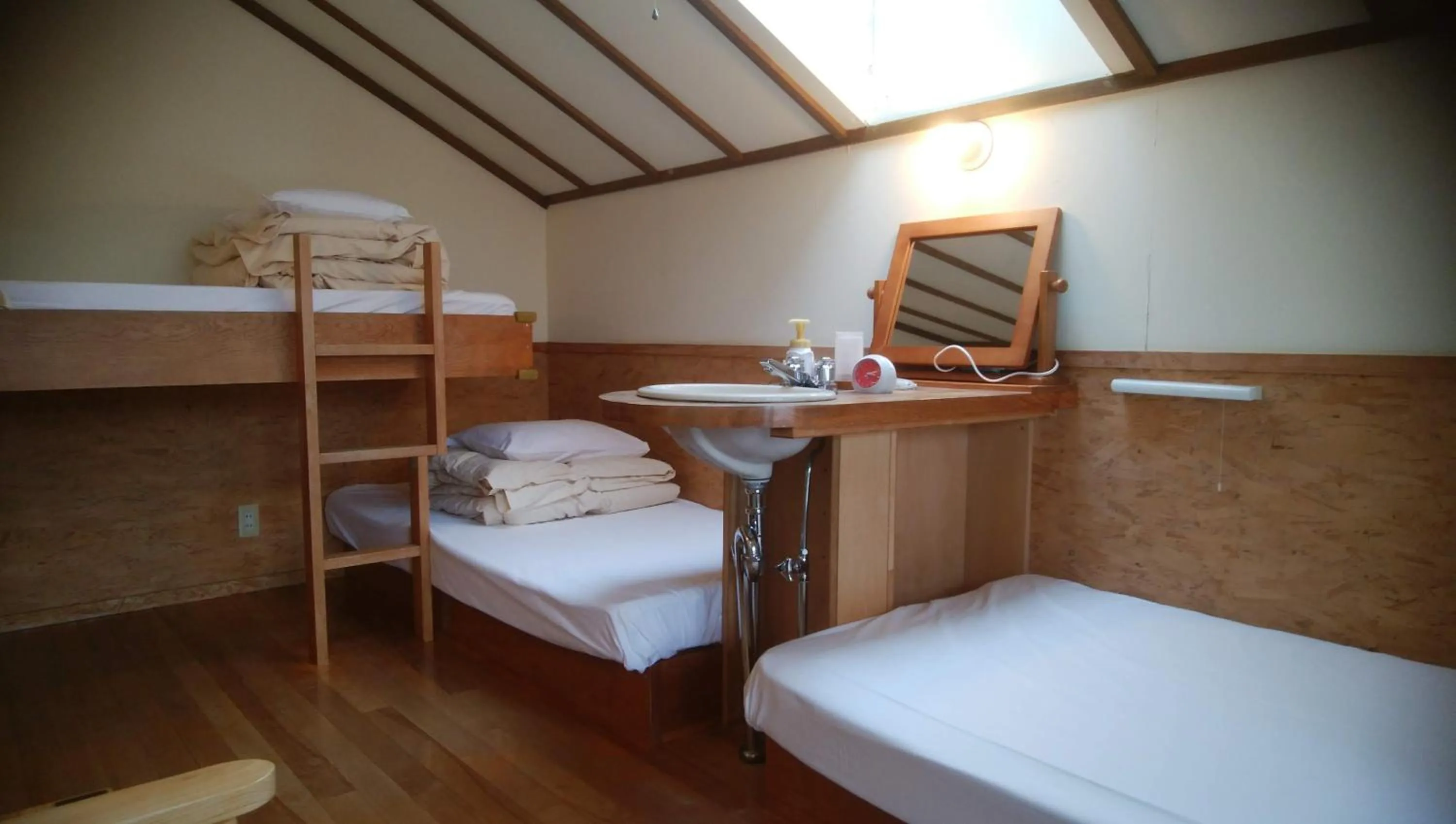 Bed in Pension Raclette