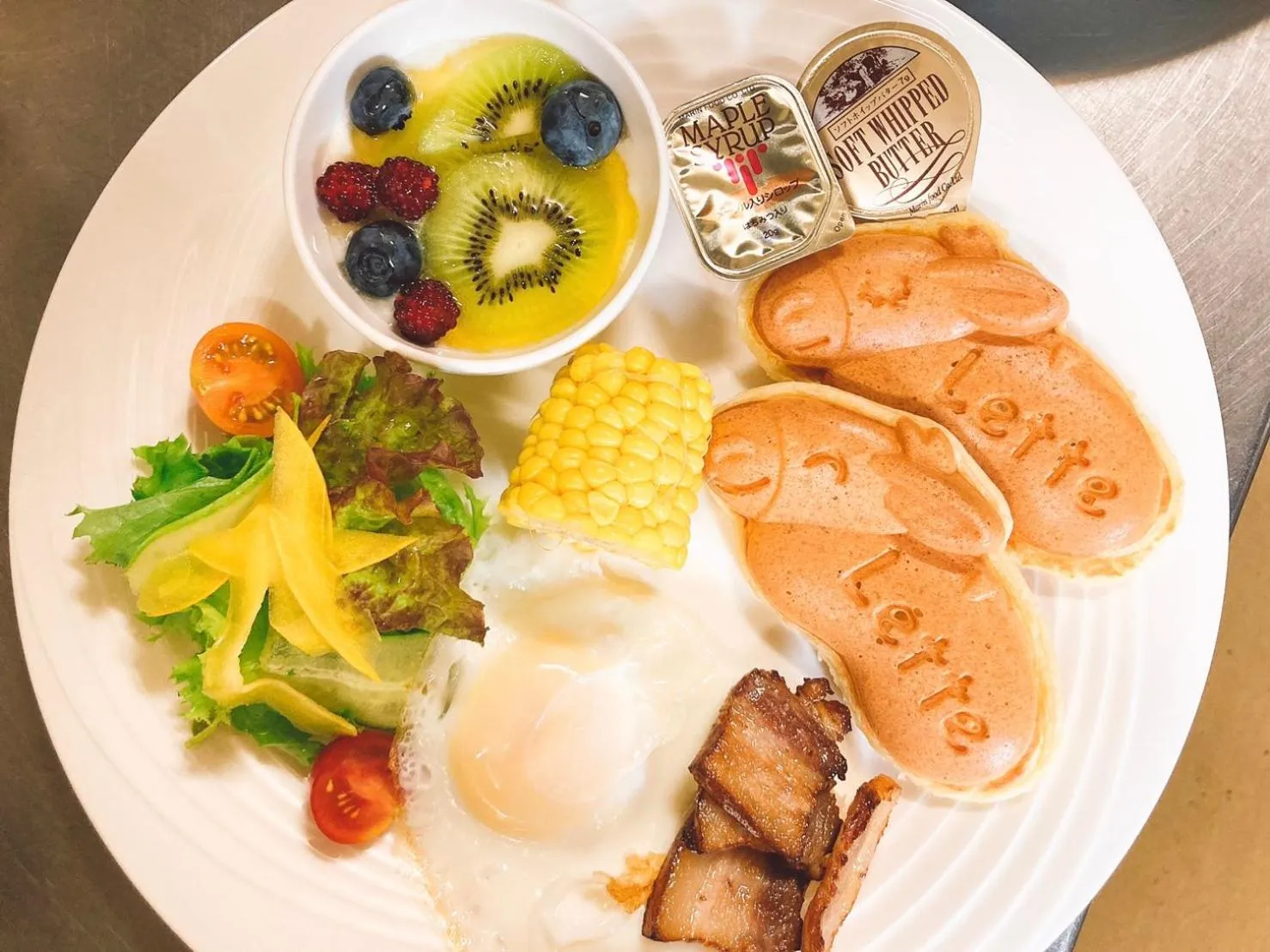 Breakfast in Pension Raclette