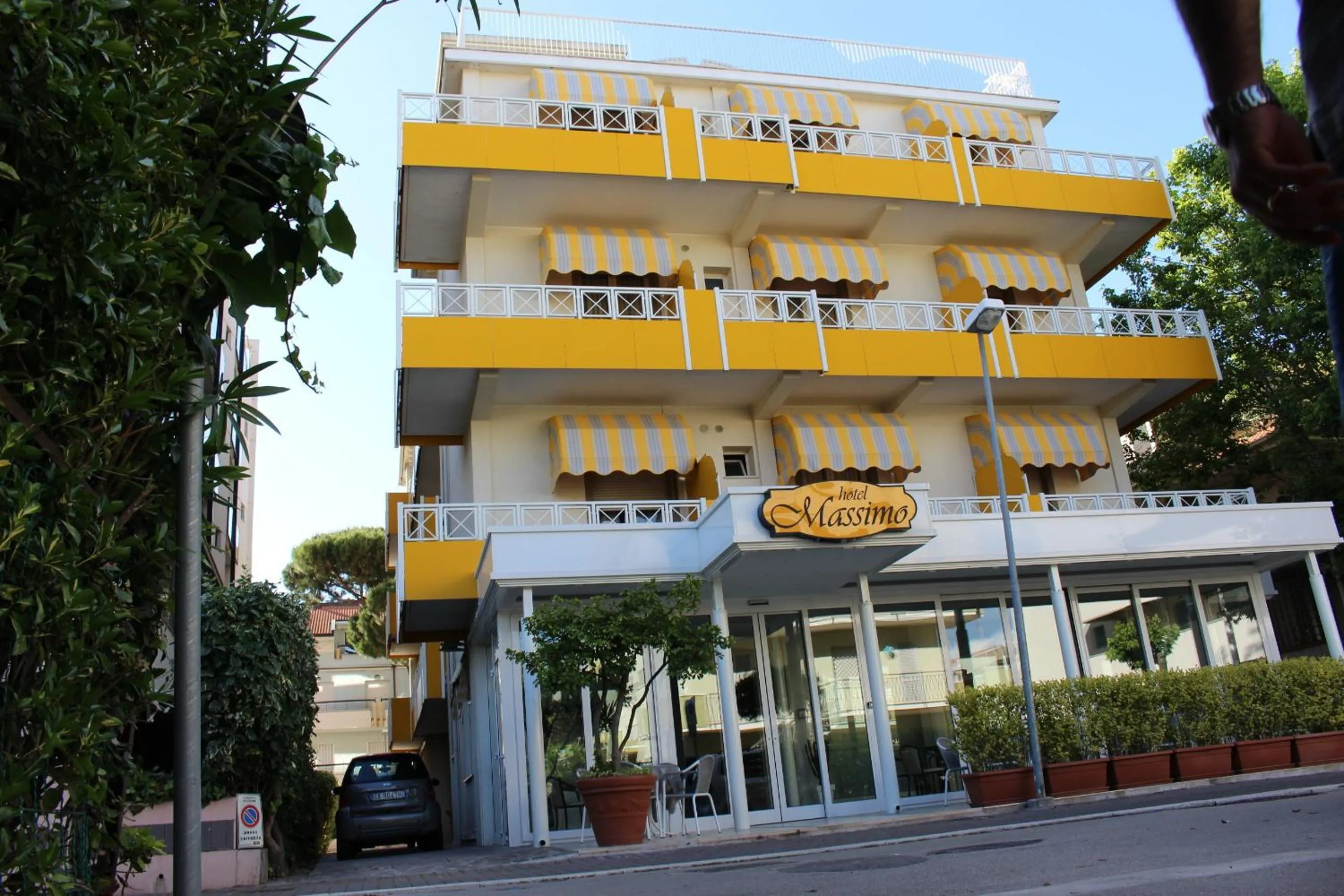 Facade/entrance in Hotel Massimo