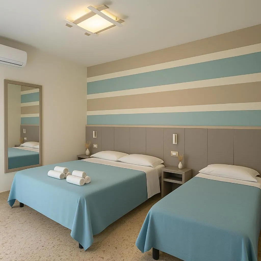 Bedroom, Bed in Hotel Massimo