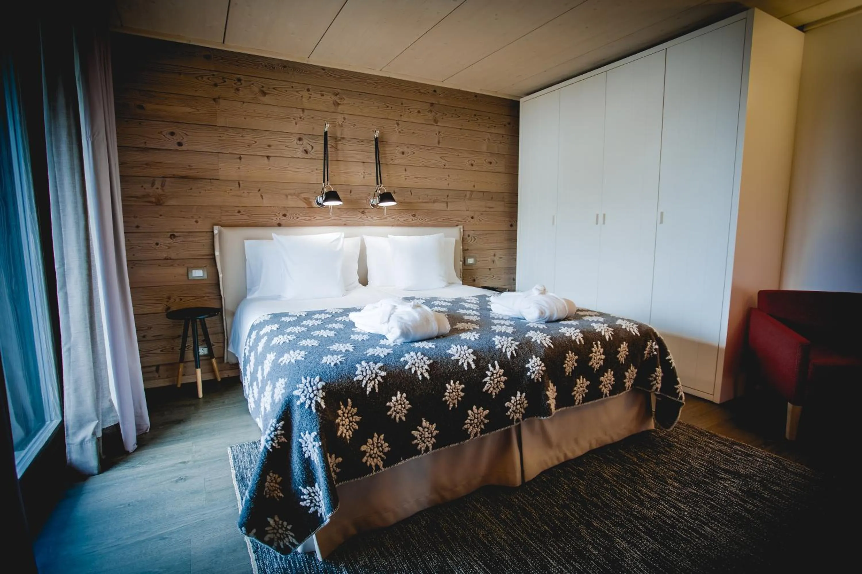 Bed in La Cresta Chalet