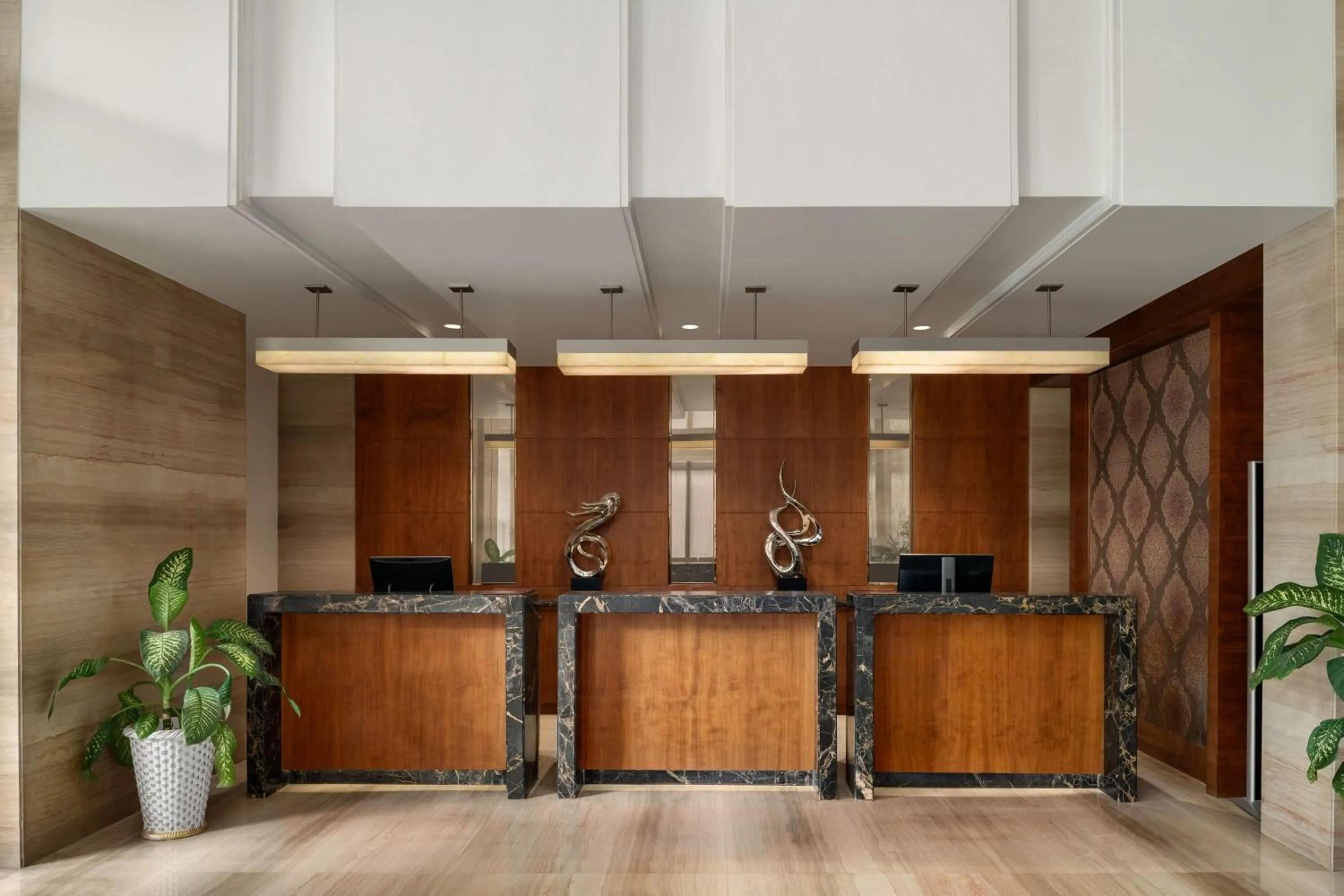 Lobby or reception in Ramada by Wyndham Ghaziabad Vasundhara