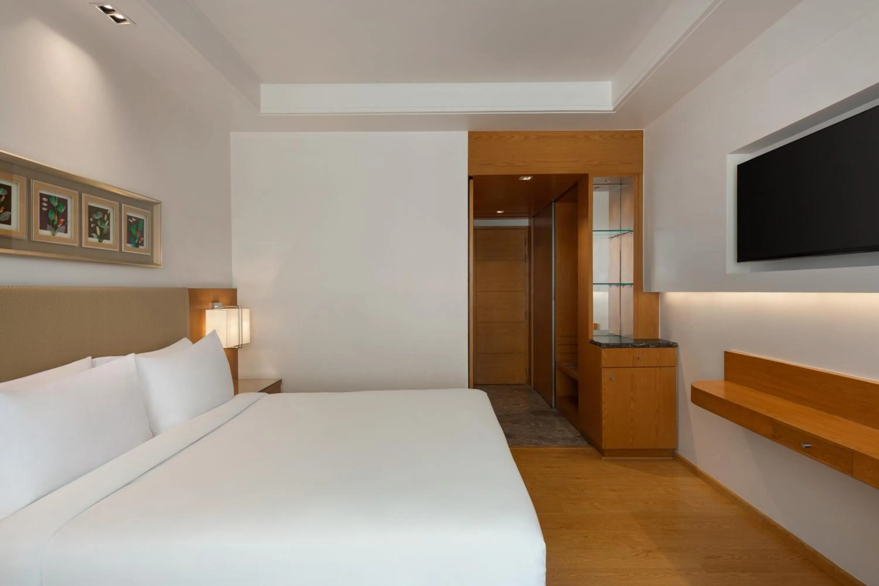 Bedroom, Bed in Ramada by Wyndham Ghaziabad Vasundhara