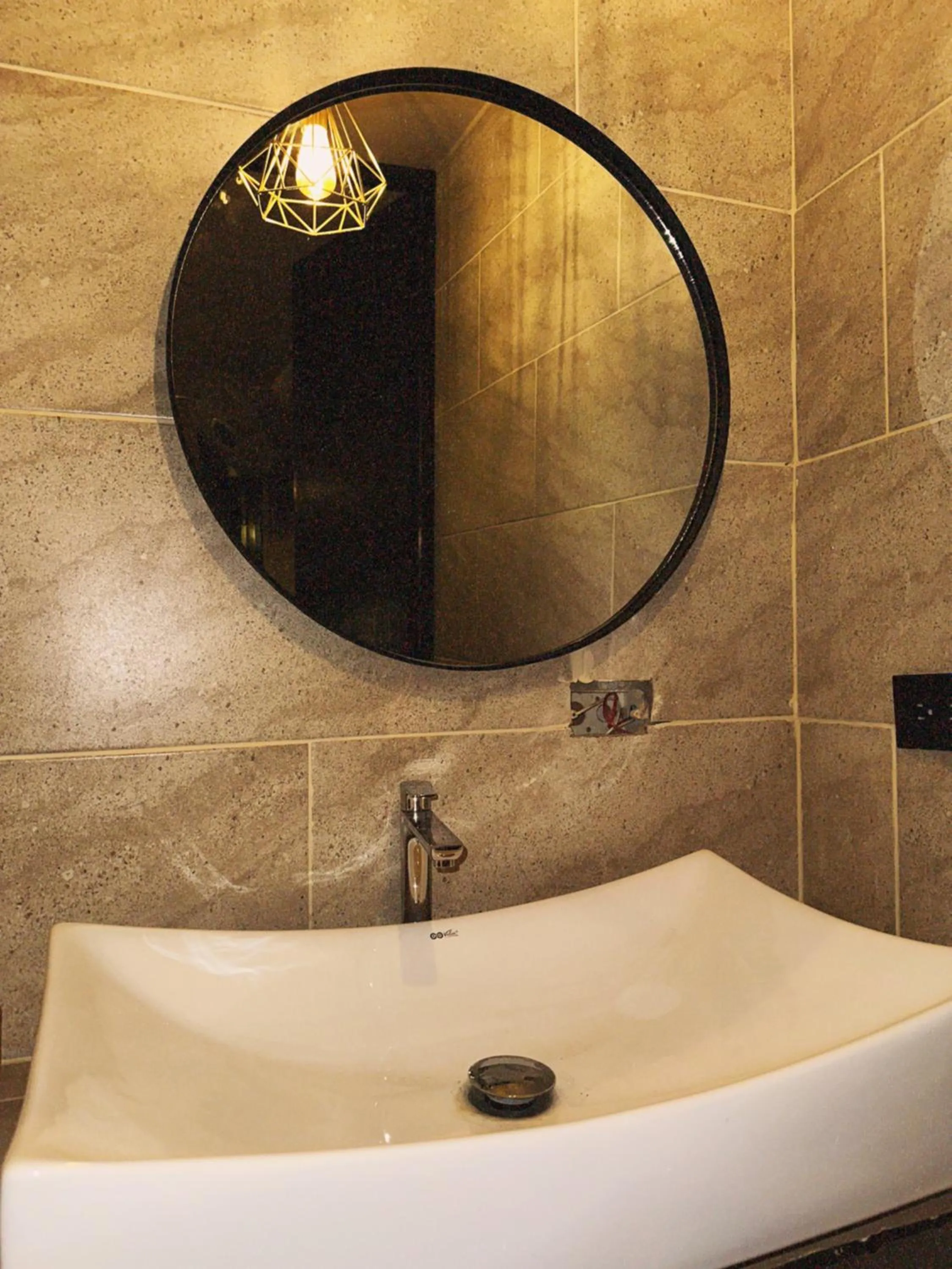 Bathroom in History Center Hotel