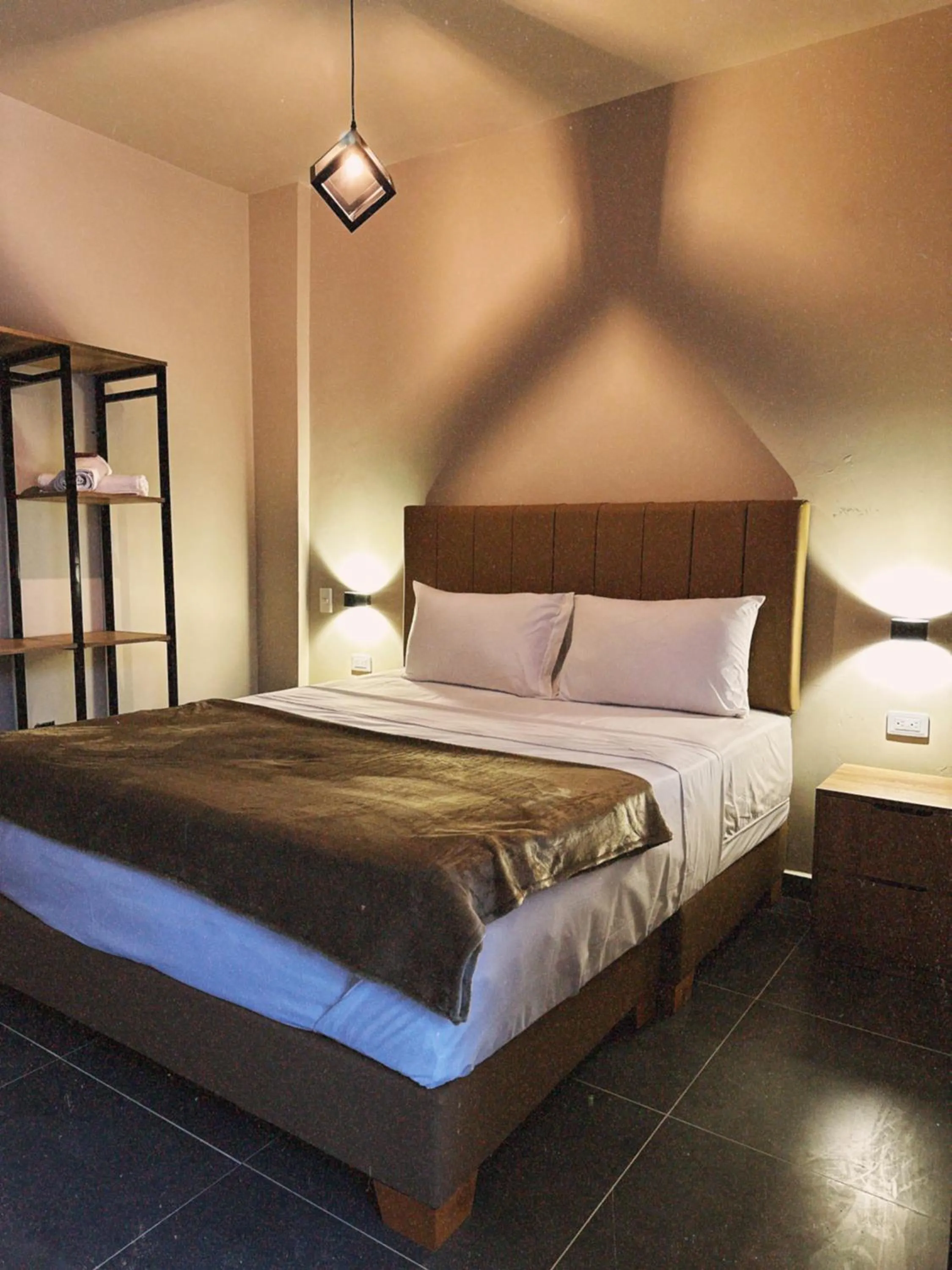 Bed in History Center Hotel