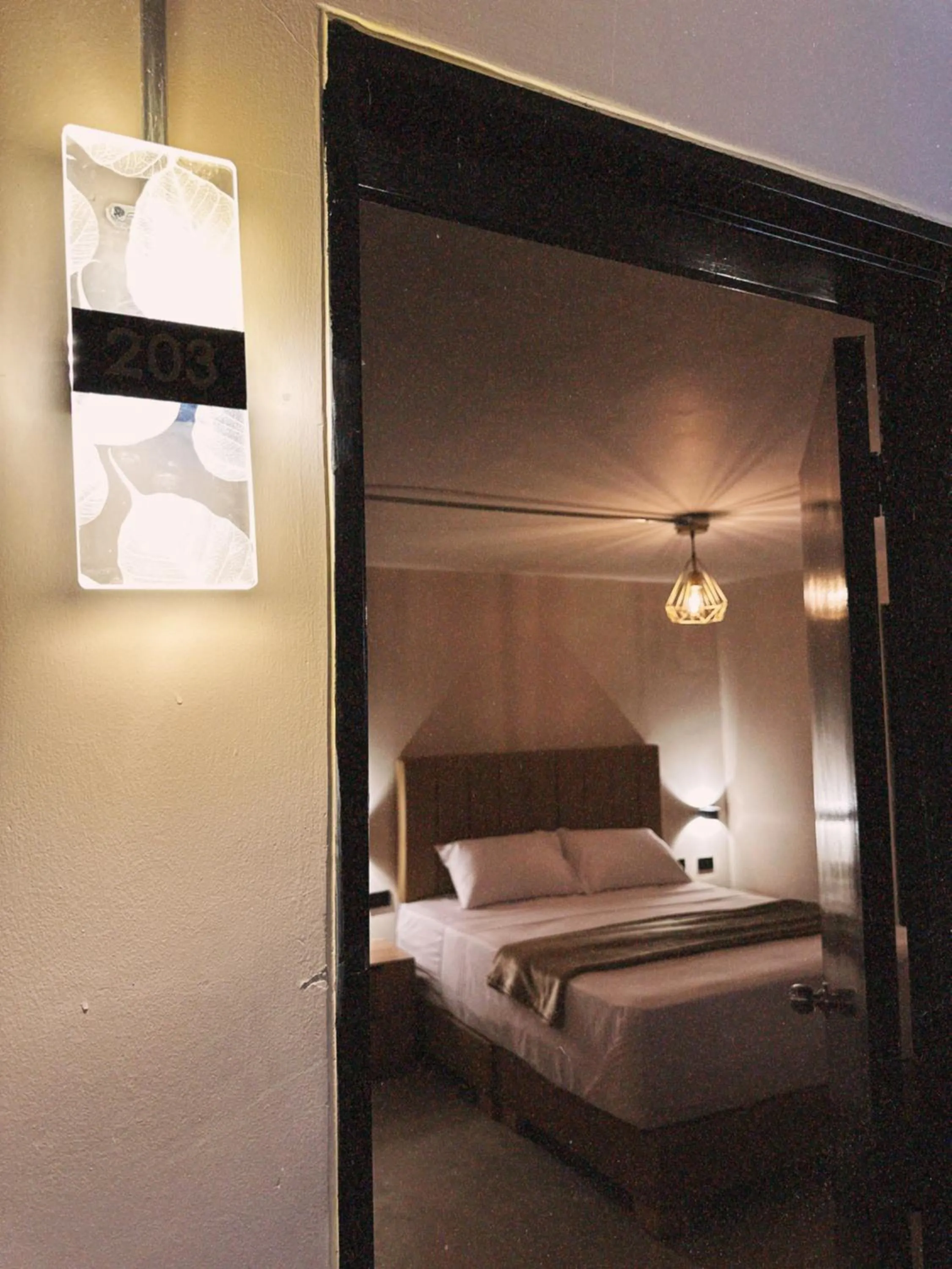 Bed in History Center Hotel