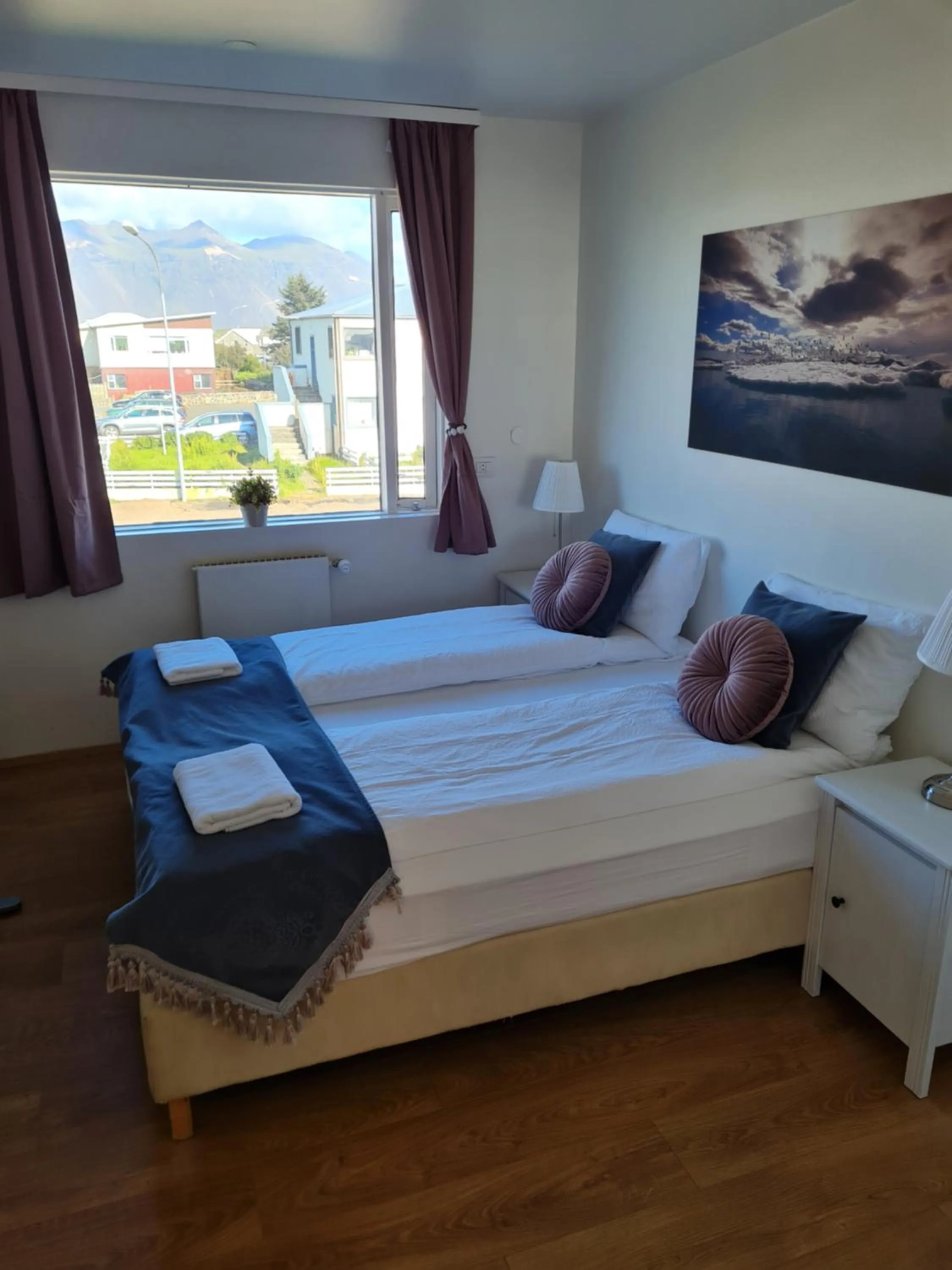 Bed in Höfn Guesthouse